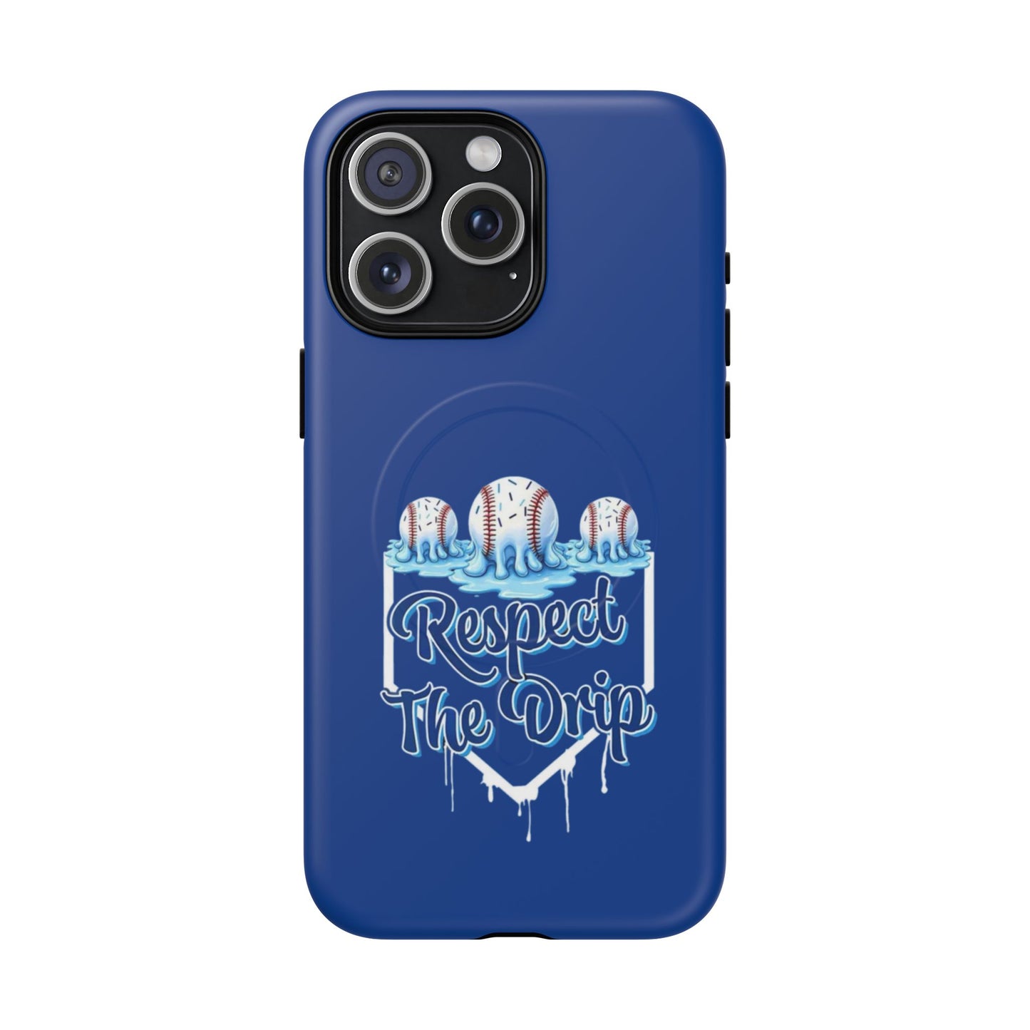 Tough Magnetic Phone Case - "Respect The Drip" Design, Stylish Protection, Gift for Phone Lovers, Cool Tech Accessory, Unique Birthday Gift