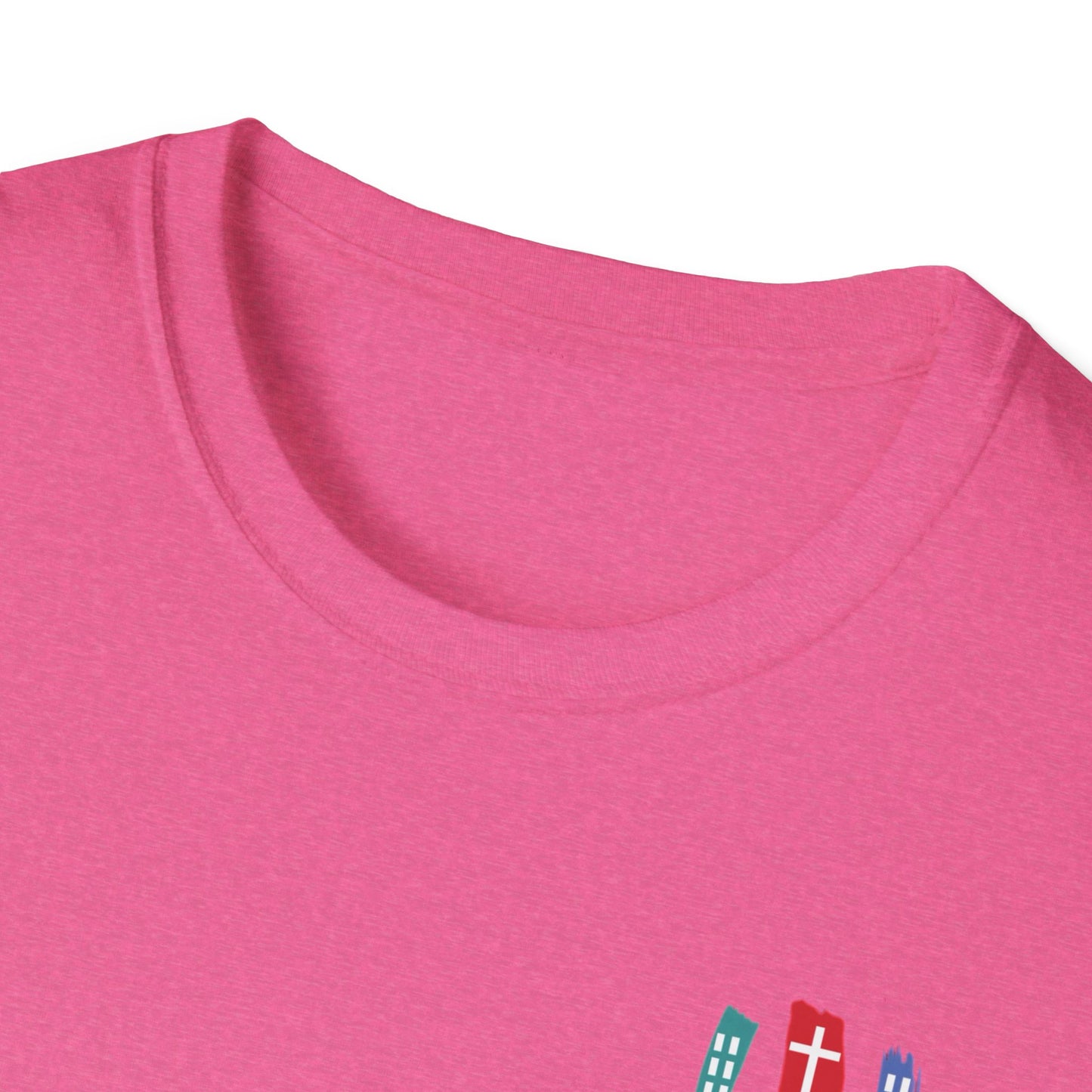 Baseball Heart T-Shirt | Unisex Softstyle Tee, Gift for Sports Lovers, Father's Day, Baseball Fans, Summer Style