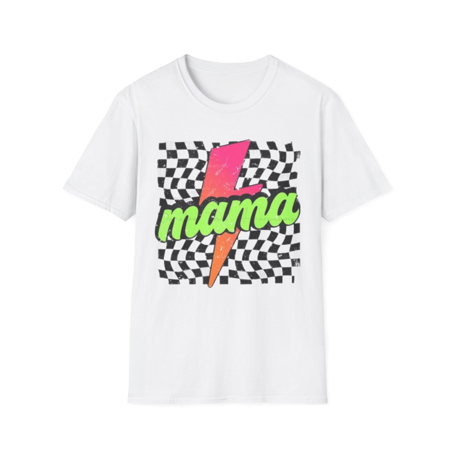 Colorful Mama Graphic T-Shirt, Trendy Gift for Moms, Casual Wear, Summer Outfit, Fun Birthday Present, Mother's Day Gift