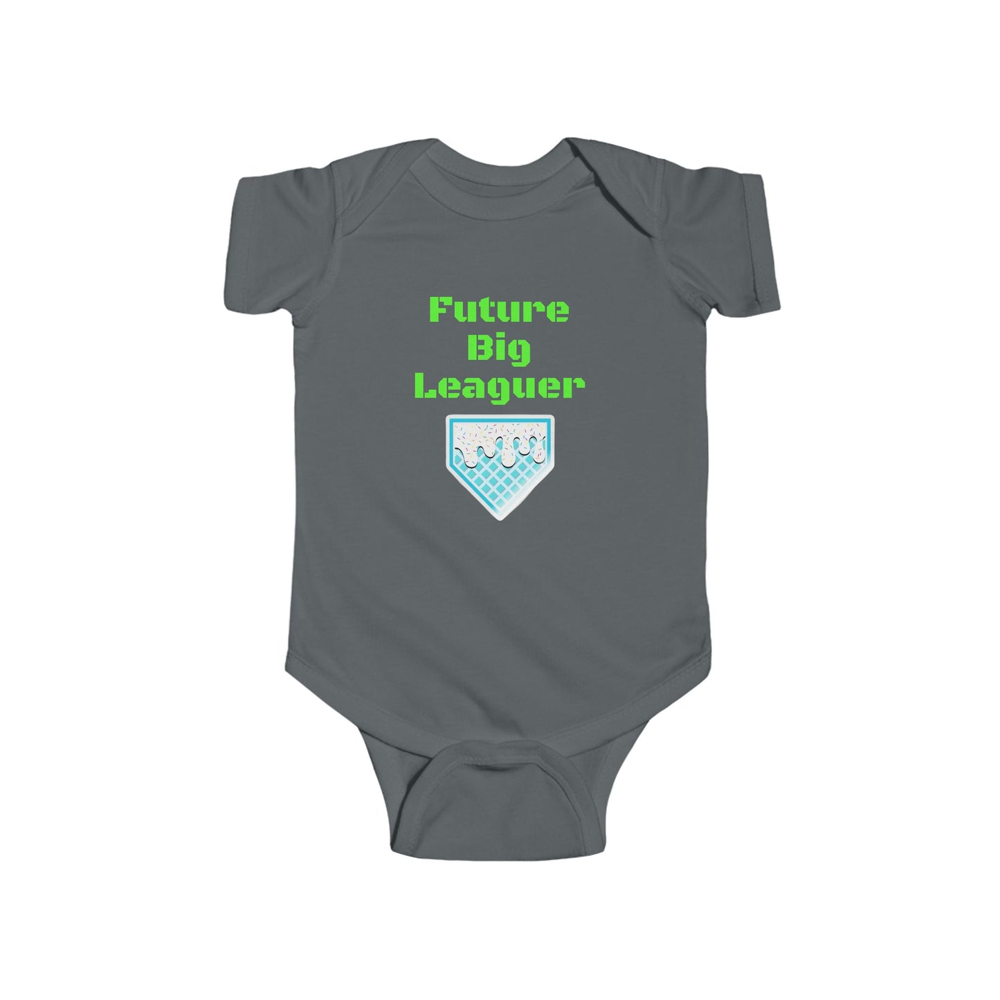 Baby Bodysuit - Future Big Leaguer, Infant Gift, Baby Shower, Newborn Clothes, Team Spirit Outfit, Playful Fashion