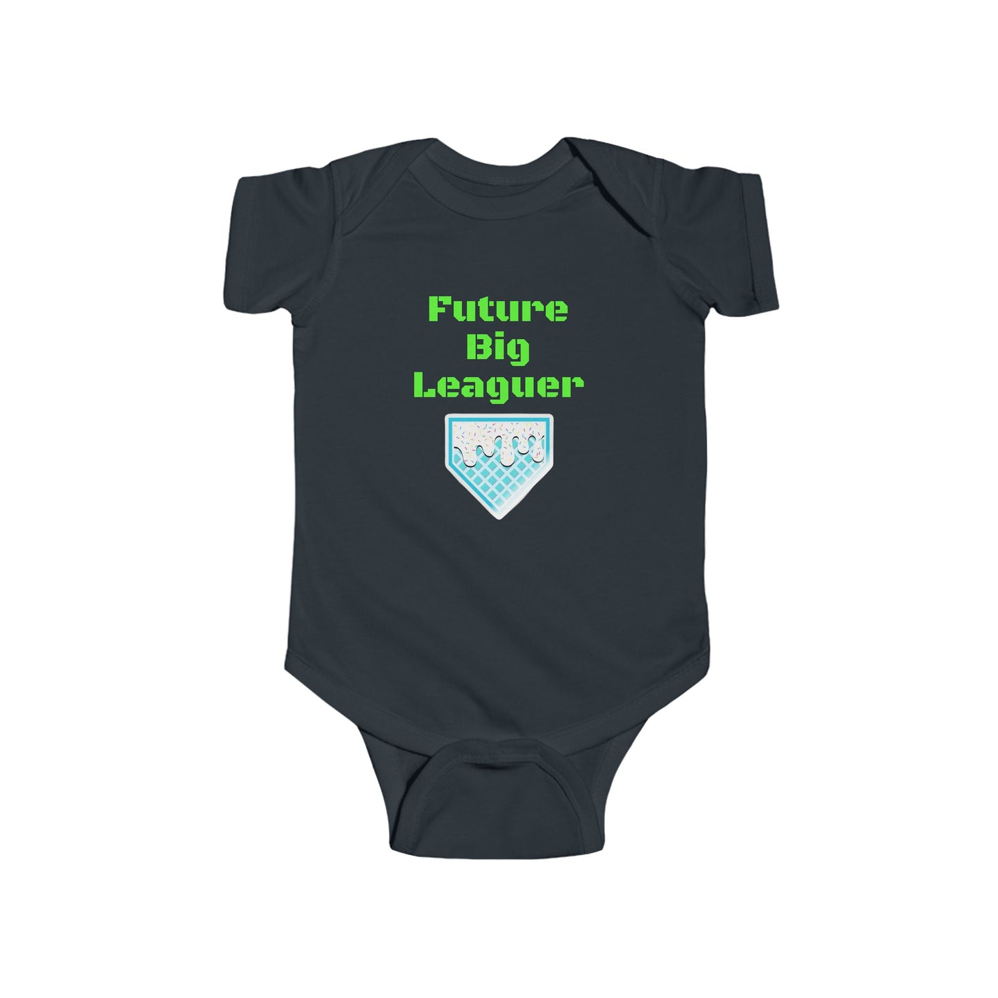 Baby Bodysuit - Future Big Leaguer, Infant Gift, Baby Shower, Newborn Clothes, Team Spirit Outfit, Playful Fashion