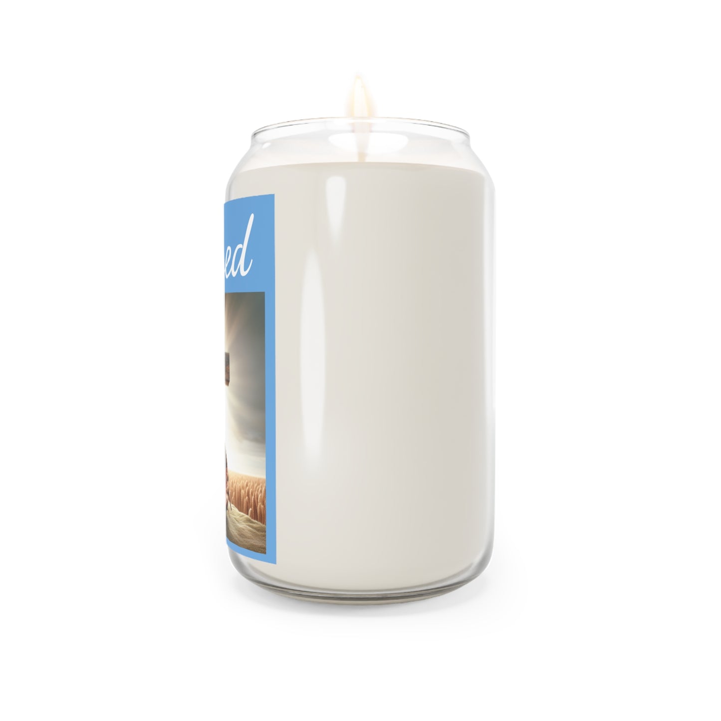 Blessed Scented Candle | Spiritual Home Decor, Relaxation Gift, Christian Celebration, Aromatherapy, Inspirational Gift
