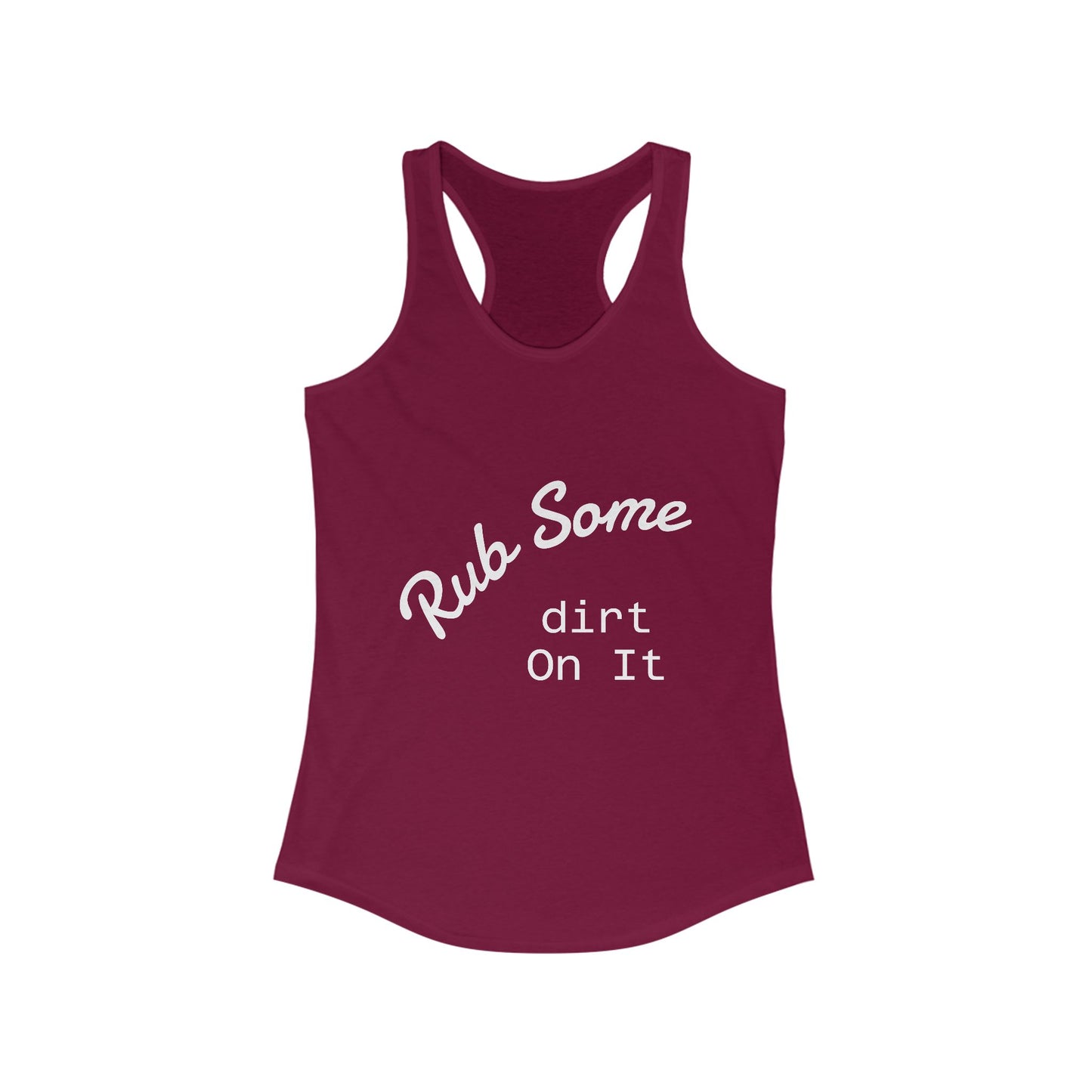 Women's Racerback Tank Top, Summer Workout Top, Casual Wear, Gift for Her, Fitness Apparel, Vacation Essential