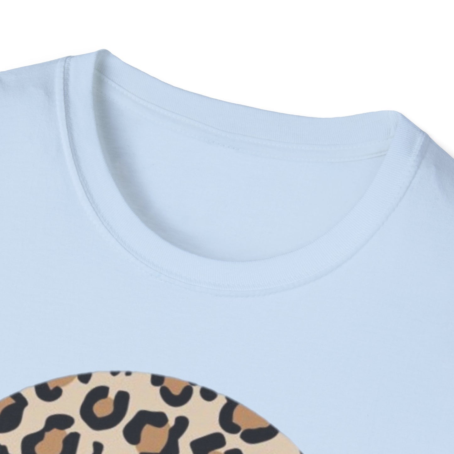 Mama Leopard Print Unisex T-Shirt, Cute Gift for Moms, Mother’s Day, Casual Wear, Animal Print Tee, Family T-Shirt