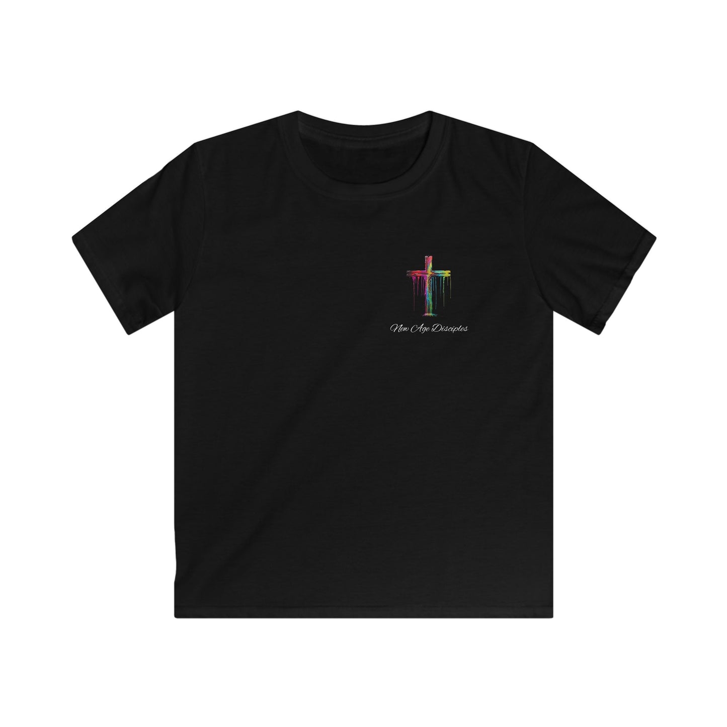 Colorful Kids Softstyle Tee - Trendy Wear for Boys & Girls, Perfect for Summer Fun, Birthday Gifts, Family Gatherings, Church Events