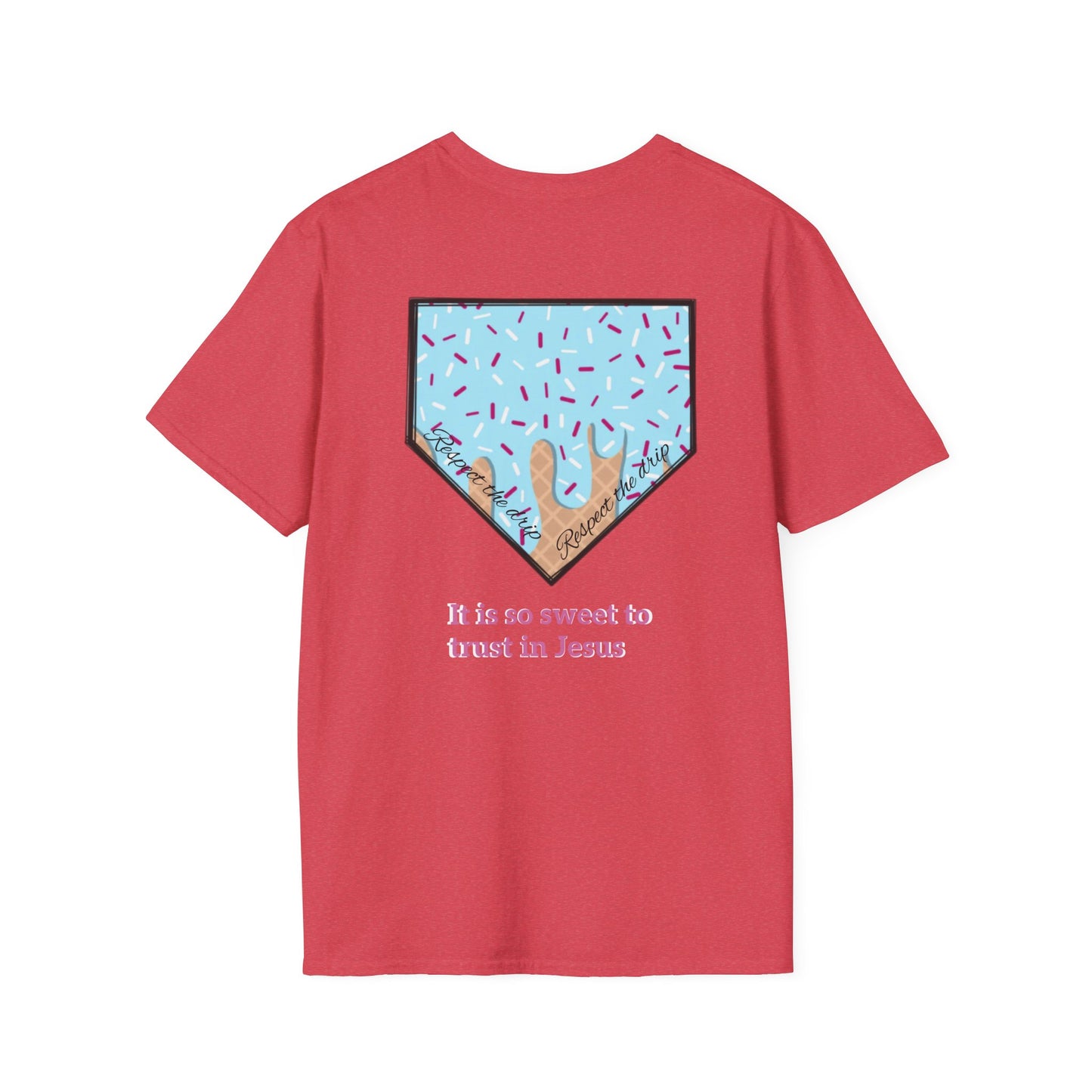 Faith-Inspired Unisex Softstyle T-Shirt - Perfect for Casual Wear, Gifts, Church, and Celebrations