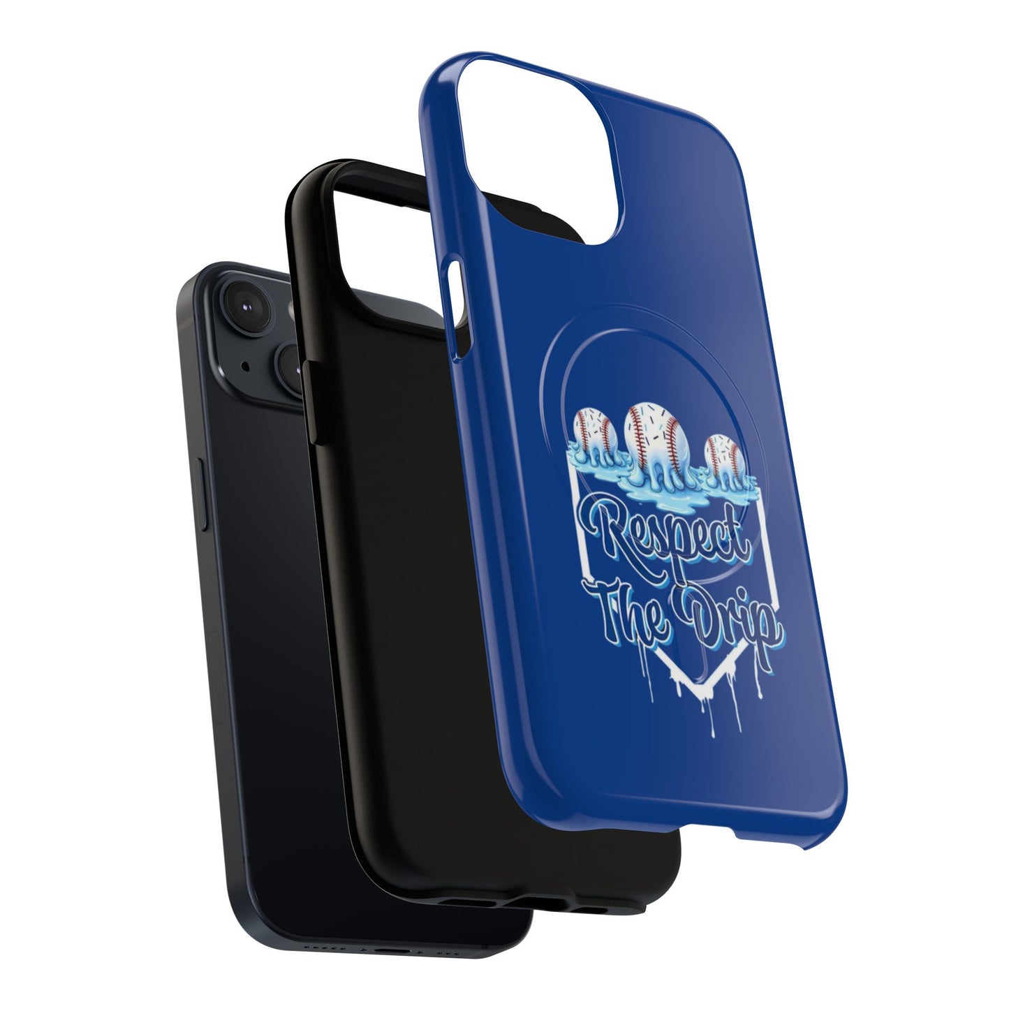 Tough Magnetic Phone Case - "Respect The Drip" Design, Stylish Protection, Gift for Phone Lovers, Cool Tech Accessory, Unique Birthday Gift
