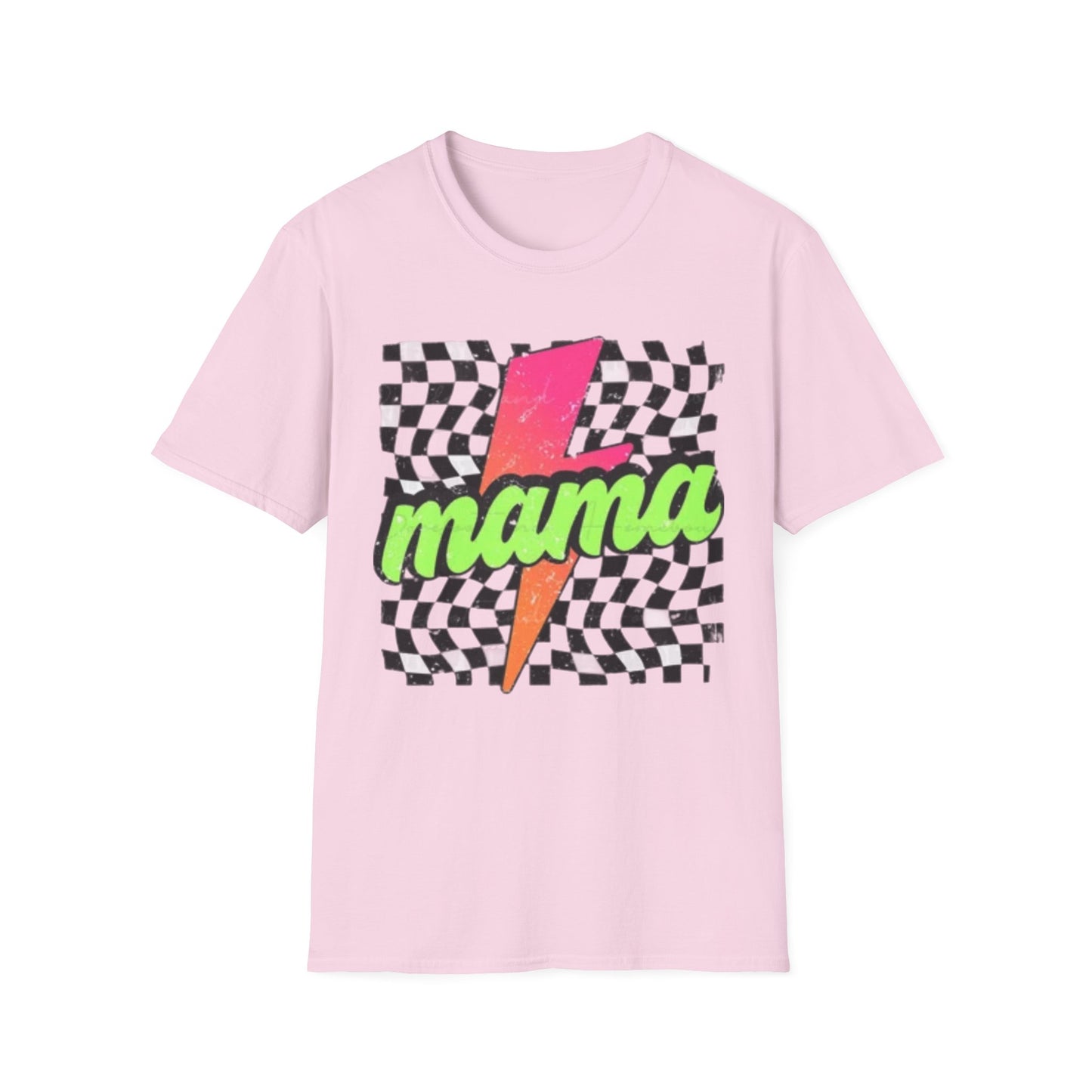 Colorful Mama Graphic T-Shirt, Trendy Gift for Moms, Casual Wear, Summer Outfit, Fun Birthday Present, Mother's Day Gift