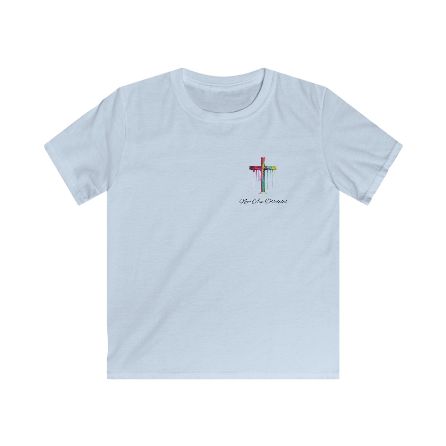 Colorful Kids Softstyle Tee - Trendy Wear for Boys & Girls, Perfect for Summer Fun, Birthday Gifts, Family Gatherings, Church Events