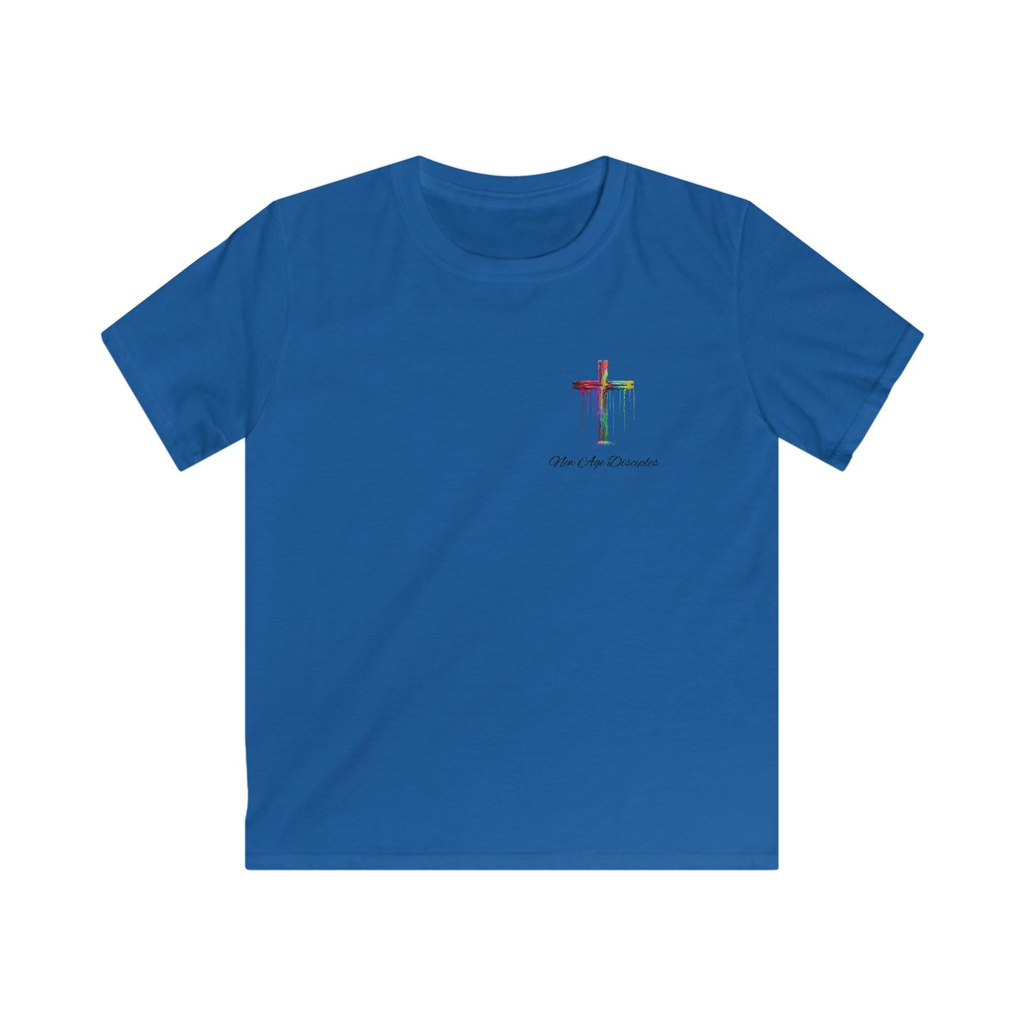 Colorful Kids Softstyle Tee - Trendy Wear for Boys & Girls, Perfect for Summer Fun, Birthday Gifts, Family Gatherings, Church Events