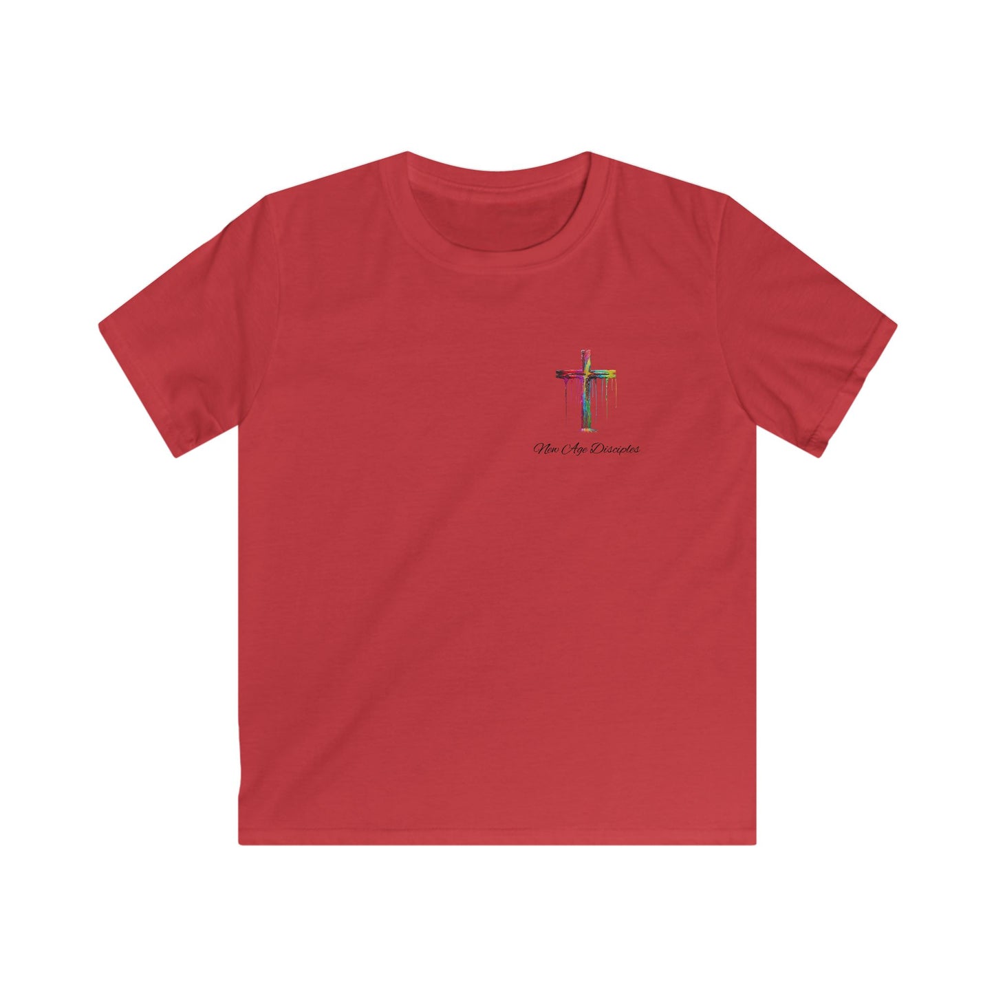 Colorful Kids Softstyle Tee - Trendy Wear for Boys & Girls, Perfect for Summer Fun, Birthday Gifts, Family Gatherings, Church Events
