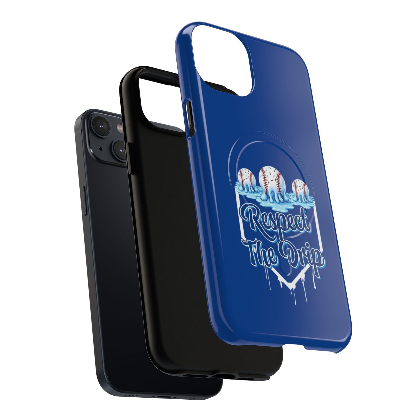 Tough Magnetic Phone Case - "Respect The Drip" Design, Stylish Protection, Gift for Phone Lovers, Cool Tech Accessory, Unique Birthday Gift