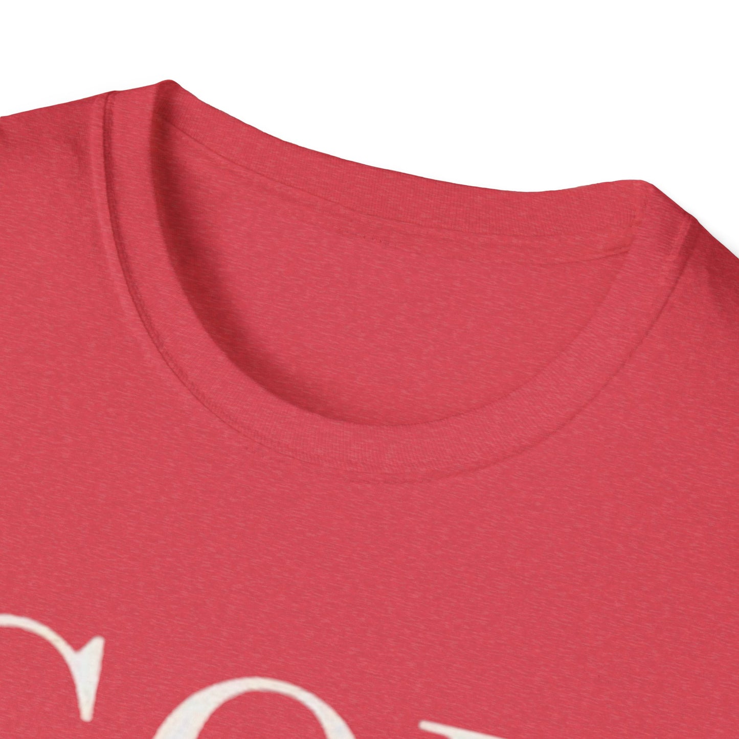 God Family Football Unisex Softstyle T-Shirt | Family Game Day Tee, Sporty Gift, Everyday Comfort, Fall Sportswear, Faith-Inspired Apparel