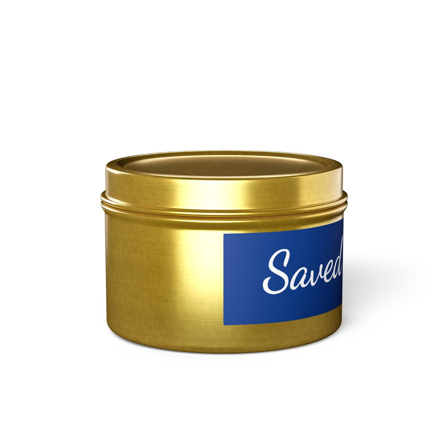 Tranquil Tin Candles – Saved By Grace, Relaxation Gifts, Home Fragrance, Self-Care Treats, Spiritual Wellness, Inspirational Decor