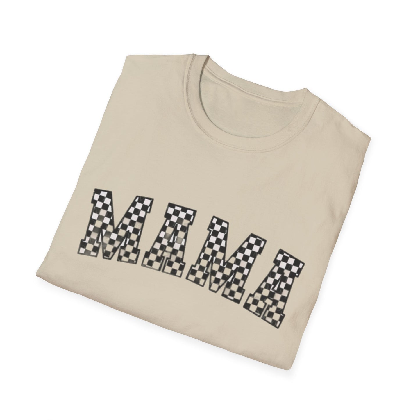 Stylish MAMA Unisex Softstyle T-Shirt, Gift for Moms, Mother's Day Gift, Casual Wear, Family Outing