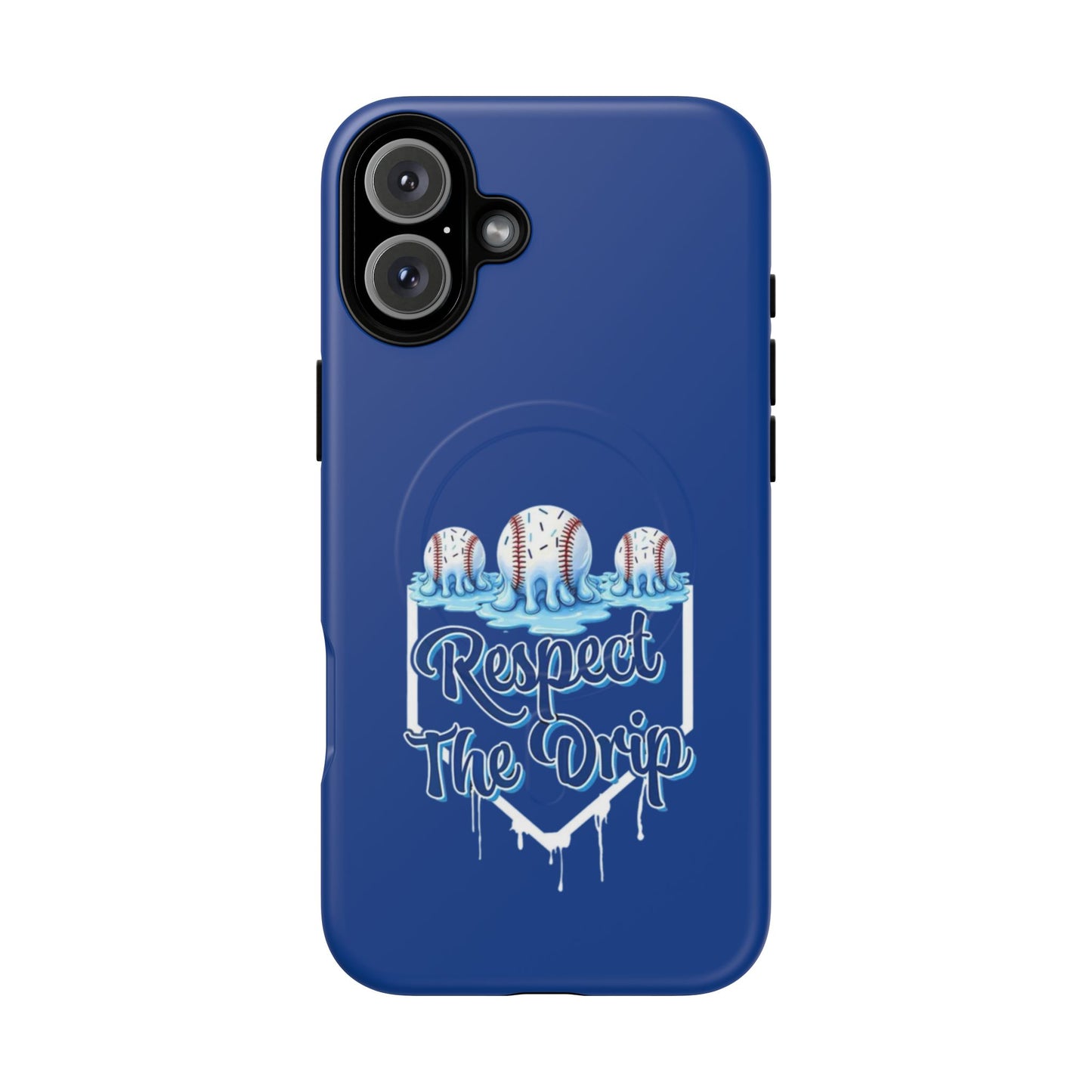 Tough Magnetic Phone Case - "Respect The Drip" Design, Stylish Protection, Gift for Phone Lovers, Cool Tech Accessory, Unique Birthday Gift