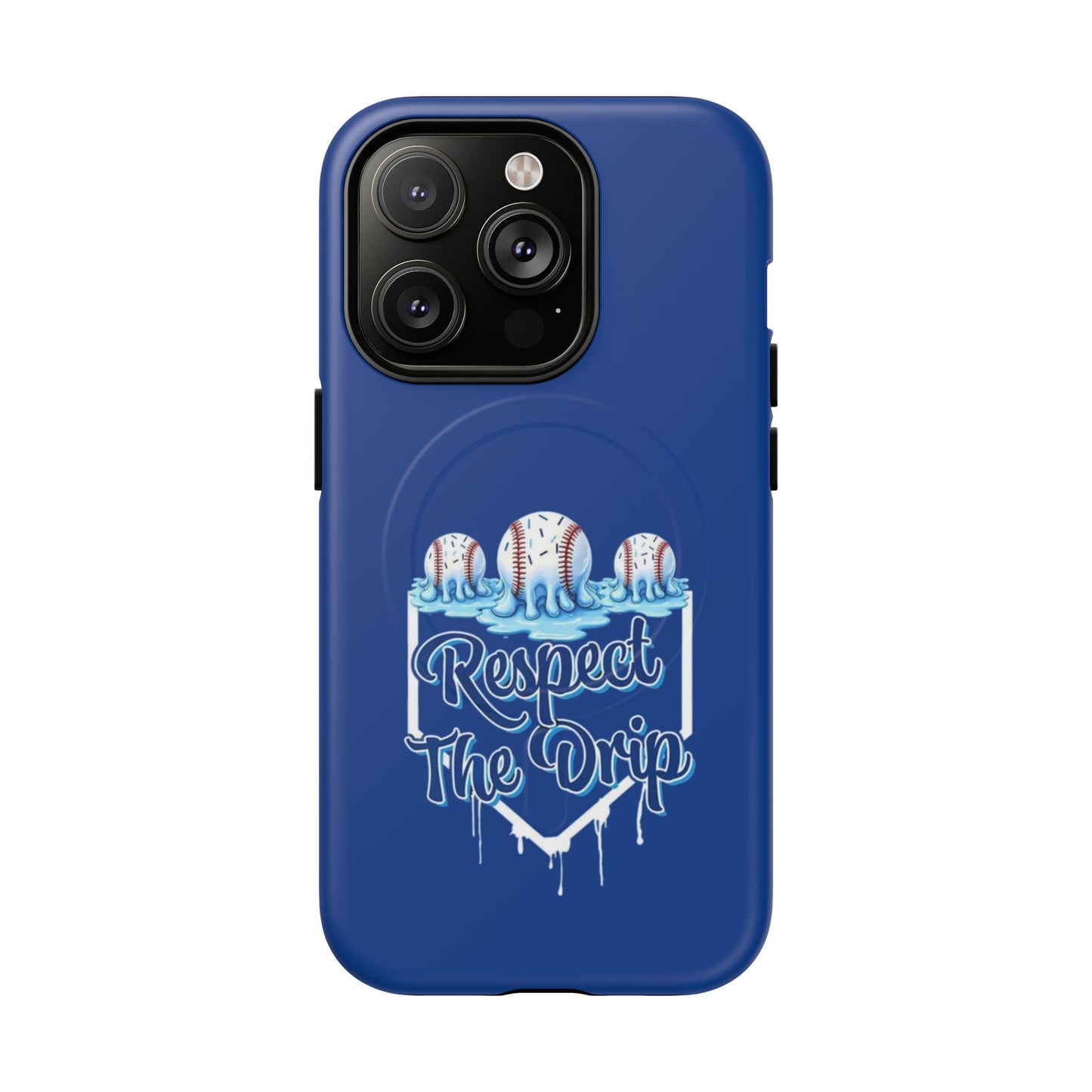 Tough Magnetic Phone Case - "Respect The Drip" Design, Stylish Protection, Gift for Phone Lovers, Cool Tech Accessory, Unique Birthday Gift