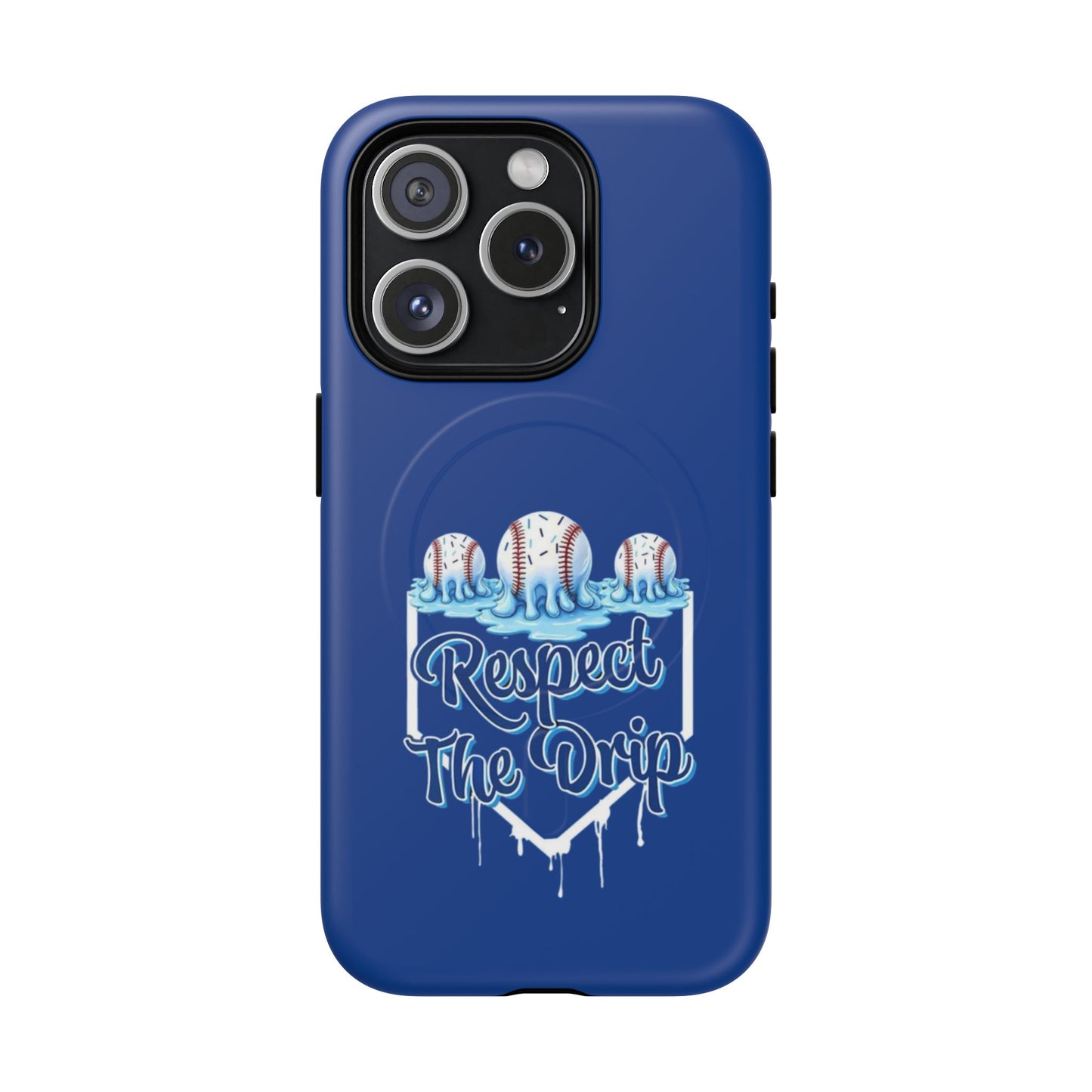Tough Magnetic Phone Case - "Respect The Drip" Design, Stylish Protection, Gift for Phone Lovers, Cool Tech Accessory, Unique Birthday Gift