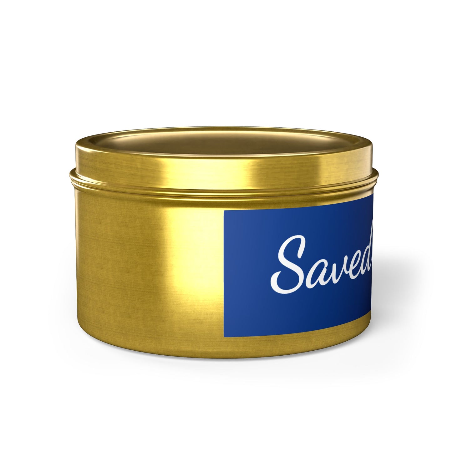 Tranquil Tin Candles – Saved By Grace, Relaxation Gifts, Home Fragrance, Self-Care Treats, Spiritual Wellness, Inspirational Decor