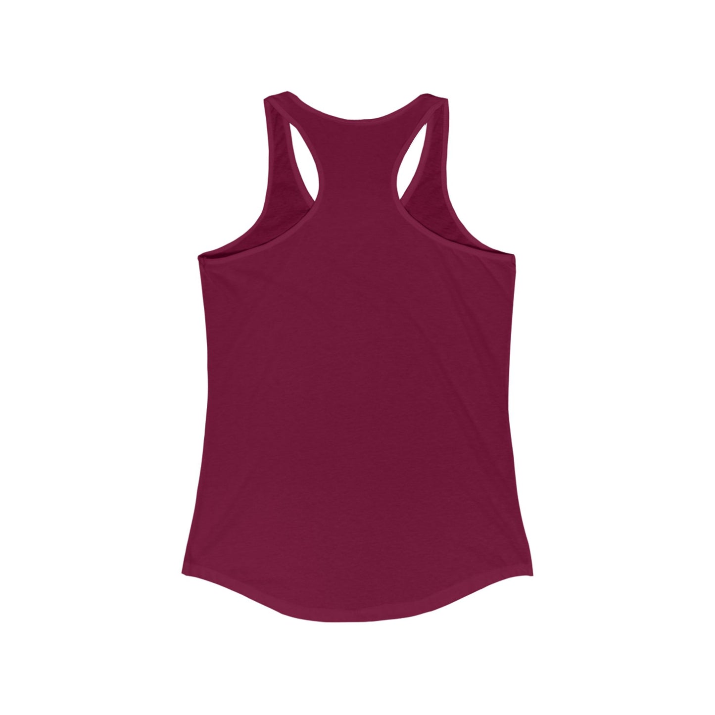 Women's Racerback Tank Top, Summer Workout Top, Casual Wear, Gift for Her, Fitness Apparel, Vacation Essential