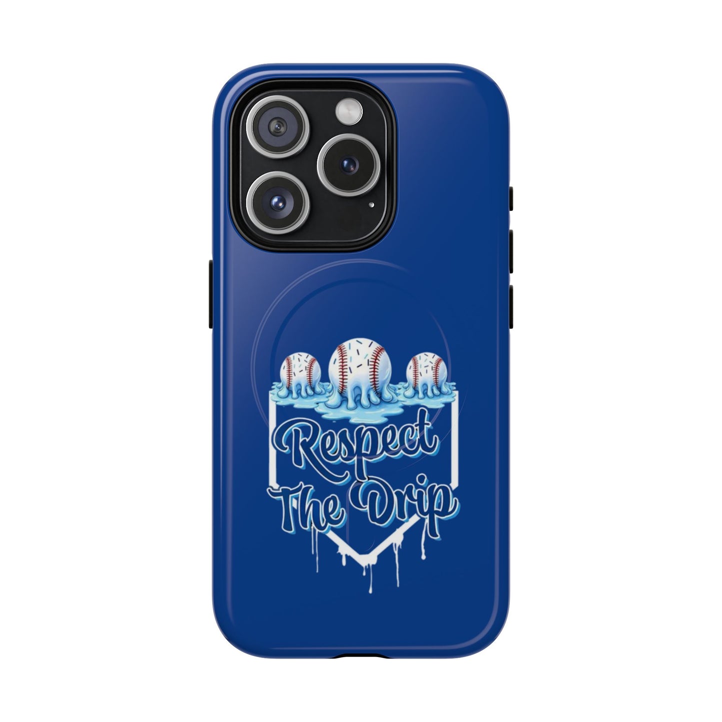 Tough Magnetic Phone Case - "Respect The Drip" Design, Stylish Protection, Gift for Phone Lovers, Cool Tech Accessory, Unique Birthday Gift