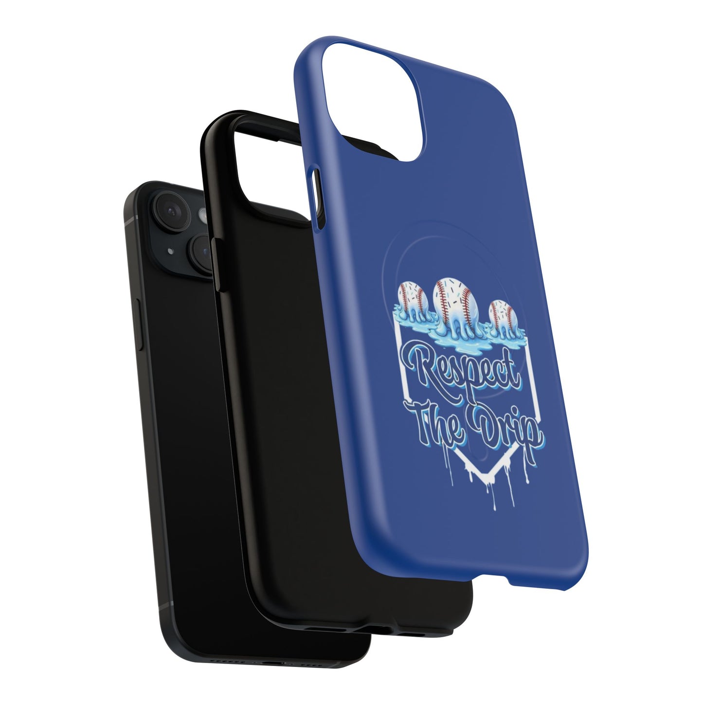 Tough Magnetic Phone Case - "Respect The Drip" Design, Stylish Protection, Gift for Phone Lovers, Cool Tech Accessory, Unique Birthday Gift