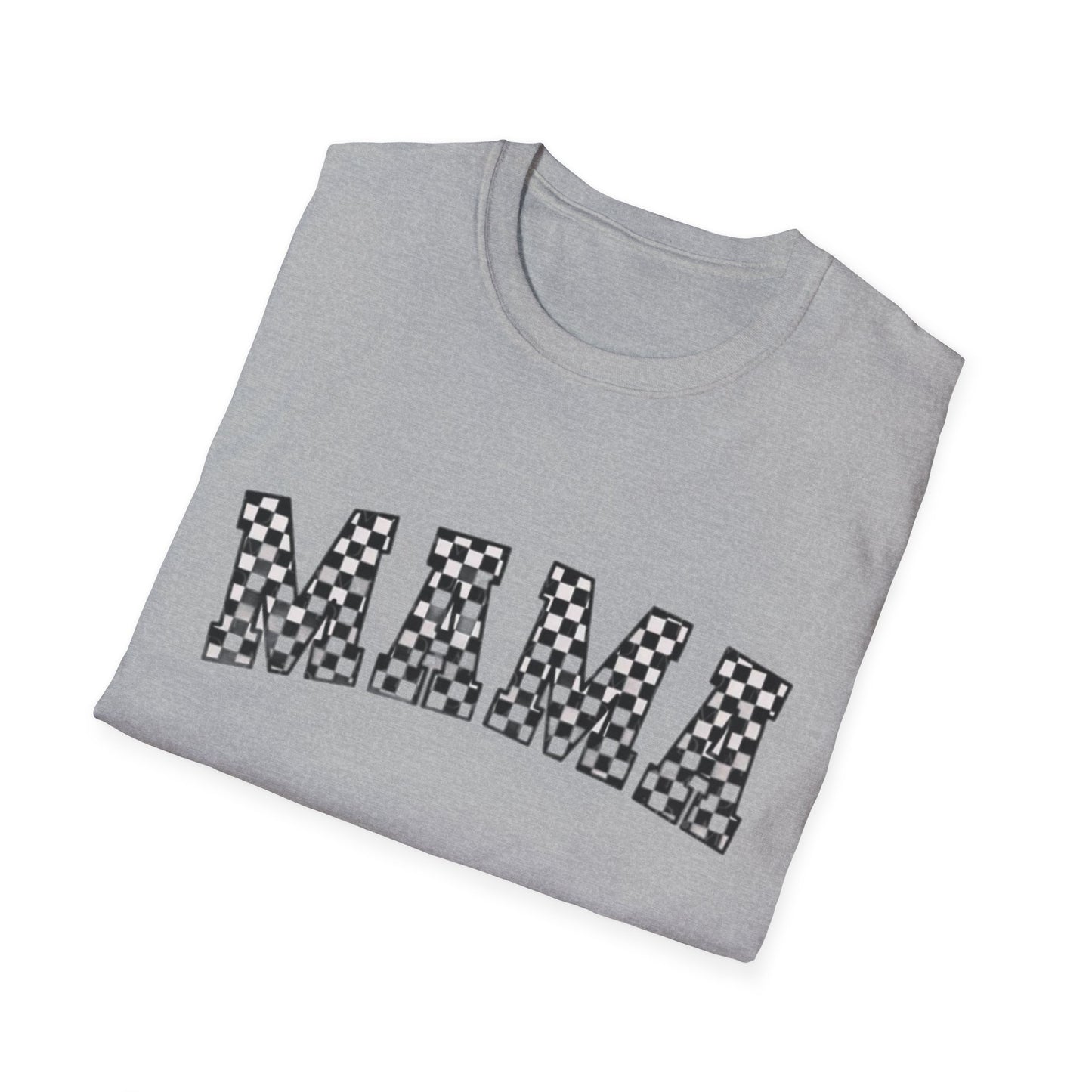 Stylish MAMA Unisex Softstyle T-Shirt, Gift for Moms, Mother's Day Gift, Casual Wear, Family Outing