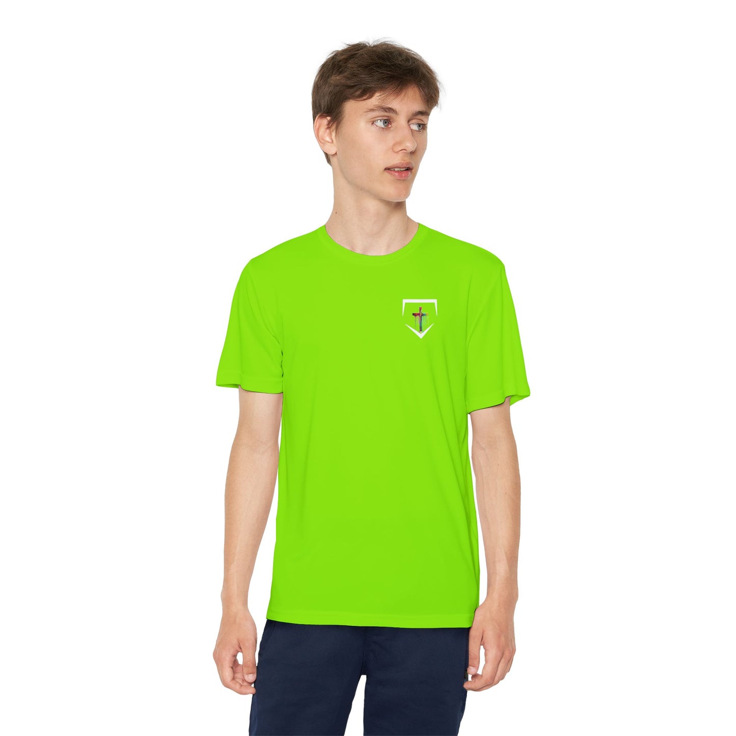 Youth Competitor Tee - Cool Graphic Sports Shirt for Active Kids, Youth Training Tee, Trendy Sportswear, Perfect for Gifts, Casual Wear