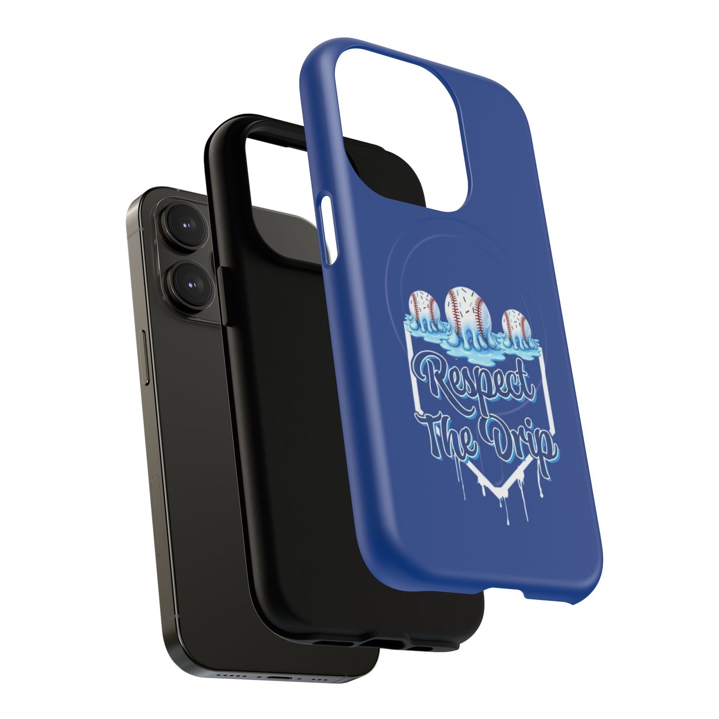 Tough Magnetic Phone Case - "Respect The Drip" Design, Stylish Protection, Gift for Phone Lovers, Cool Tech Accessory, Unique Birthday Gift