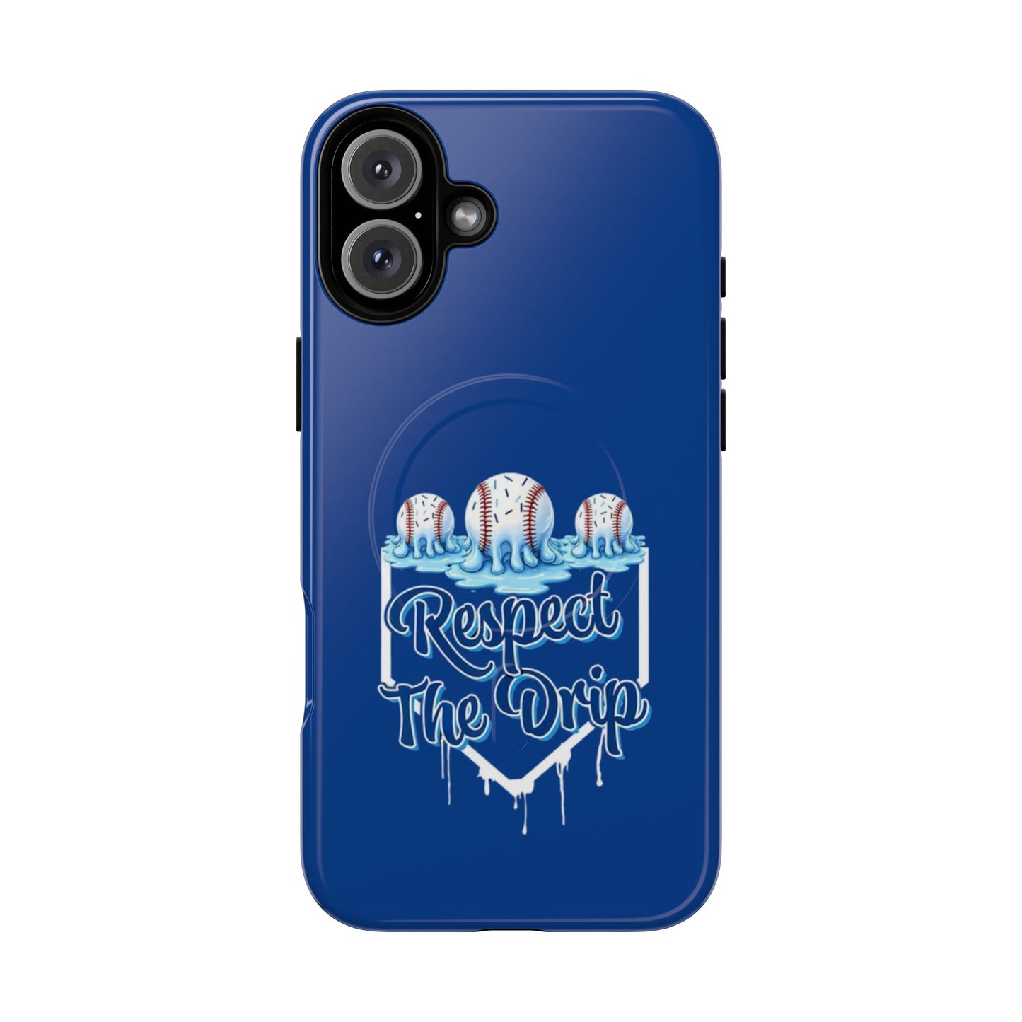 Tough Magnetic Phone Case - "Respect The Drip" Design, Stylish Protection, Gift for Phone Lovers, Cool Tech Accessory, Unique Birthday Gift