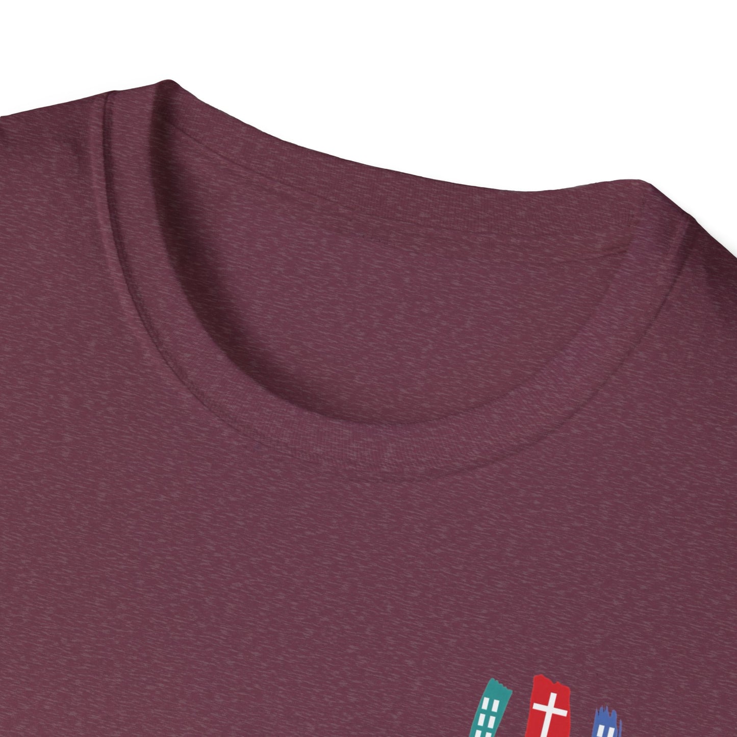 Baseball Heart T-Shirt | Unisex Softstyle Tee, Gift for Sports Lovers, Father's Day, Baseball Fans, Summer Style