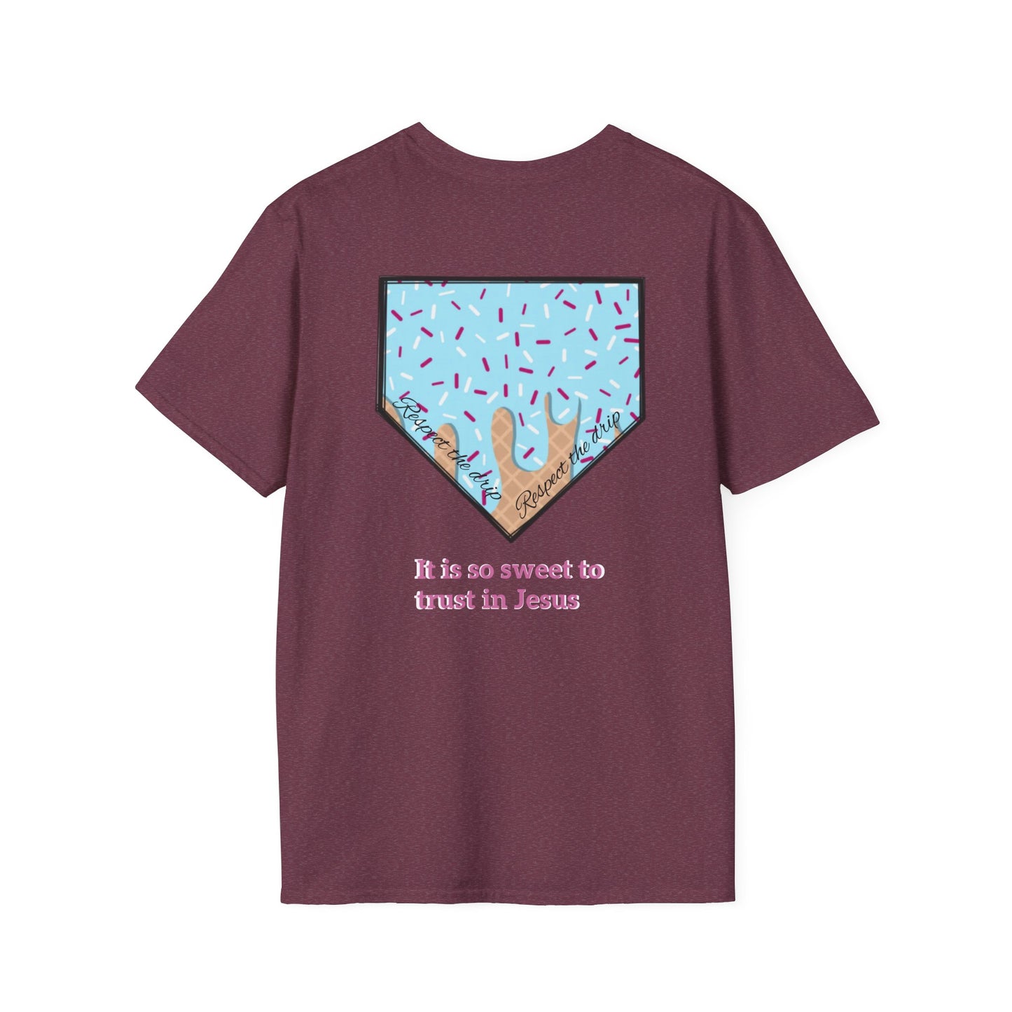 Faith-Inspired Unisex Softstyle T-Shirt - Perfect for Casual Wear, Gifts, Church, and Celebrations