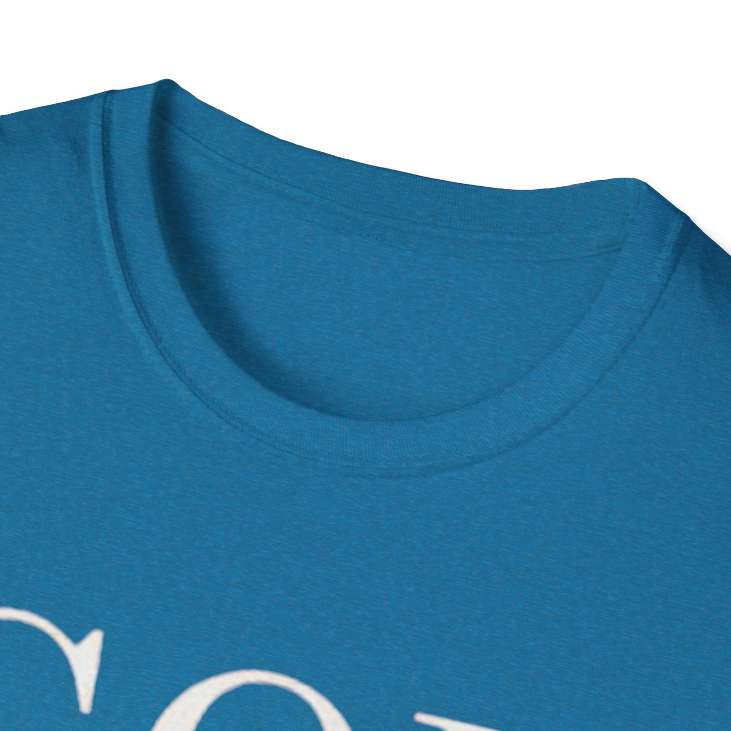 God Family Football Unisex Softstyle T-Shirt | Family Game Day Tee, Sporty Gift, Everyday Comfort, Fall Sportswear, Faith-Inspired Apparel