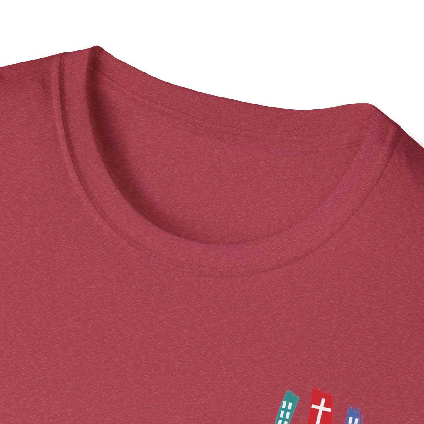 Faith-Inspired Unisex T-Shirt, Inspirational Slogan Tee, Christian Graphic Shirt, Casual Faith Wear, Unique Gift for Believers
