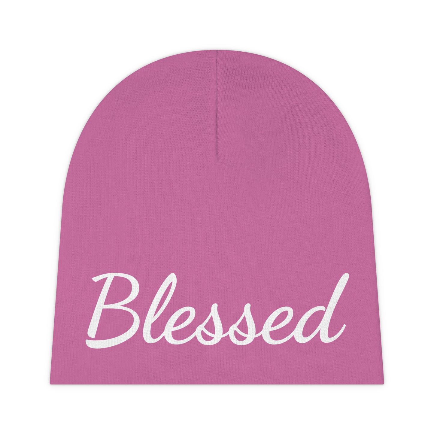 Blessed Baby Beanie - Soft Cotton Hat for Newborns, Ideal Baby Shower Gift, Everyday Wear, Cute Infant Accessories, AOP Design