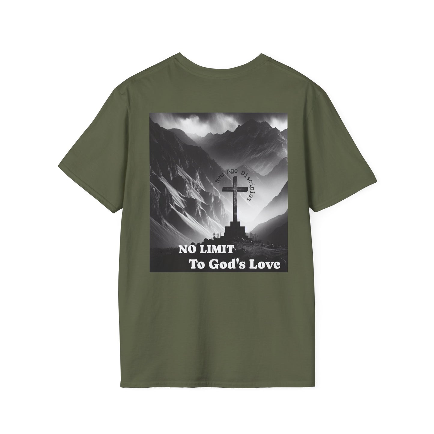 Inspirational Faith T-Shirt, Unisex Tee, Christian Apparel, Motivational Gift, God’s Love, Spiritual Clothing