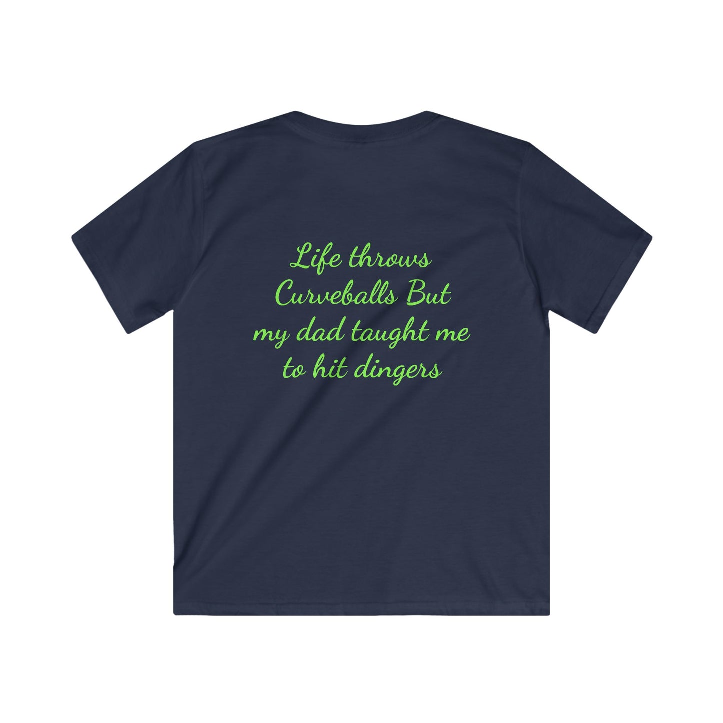 Kids Sports Quote Tee, Fun Kids T-Shirt, Gift for Young Athletes, Baseball Fan Shirt, Youth Softstyle Shirt, Inspirational Kid's Apparel
