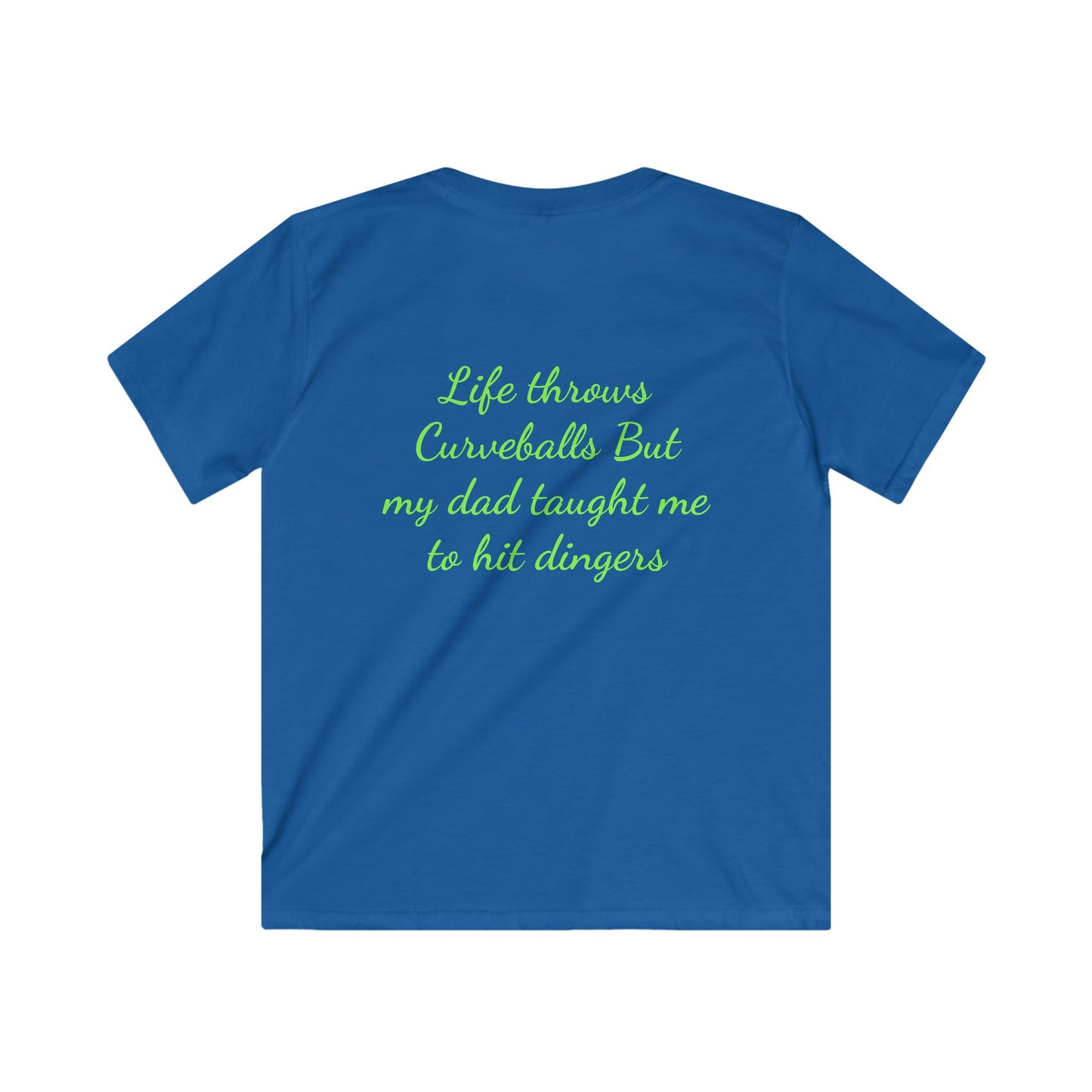Kids Sports Quote Tee, Fun Kids T-Shirt, Gift for Young Athletes, Baseball Fan Shirt, Youth Softstyle Shirt, Inspirational Kid's Apparel