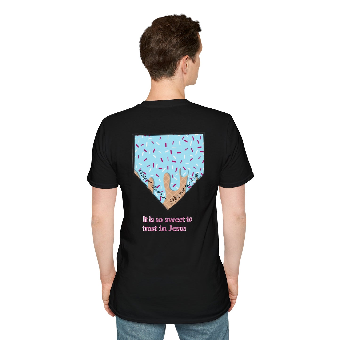 Faith-Inspired Unisex Softstyle T-Shirt - Perfect for Casual Wear, Gifts, Church, and Celebrations