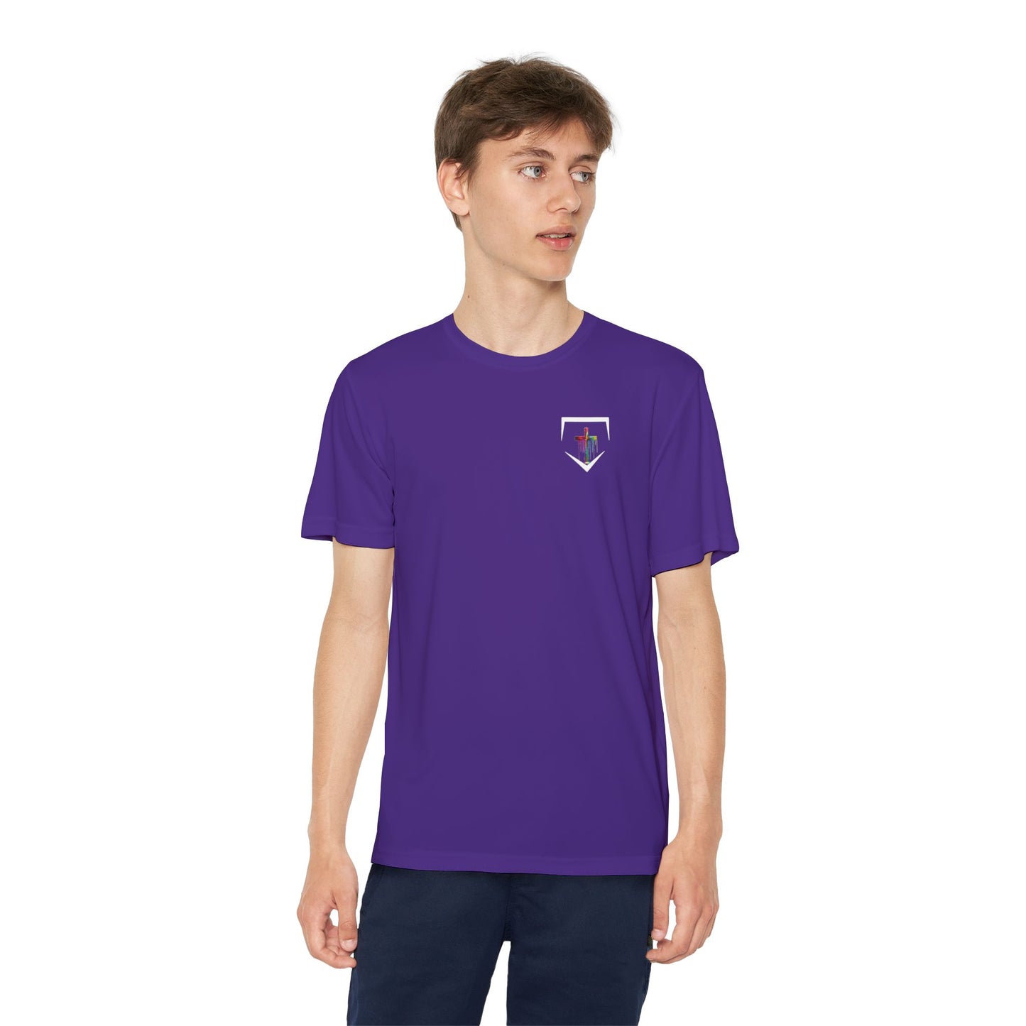 Youth Competitor Tee - Cool Graphic Sports Shirt for Active Kids, Youth Training Tee, Trendy Sportswear, Perfect for Gifts, Casual Wear