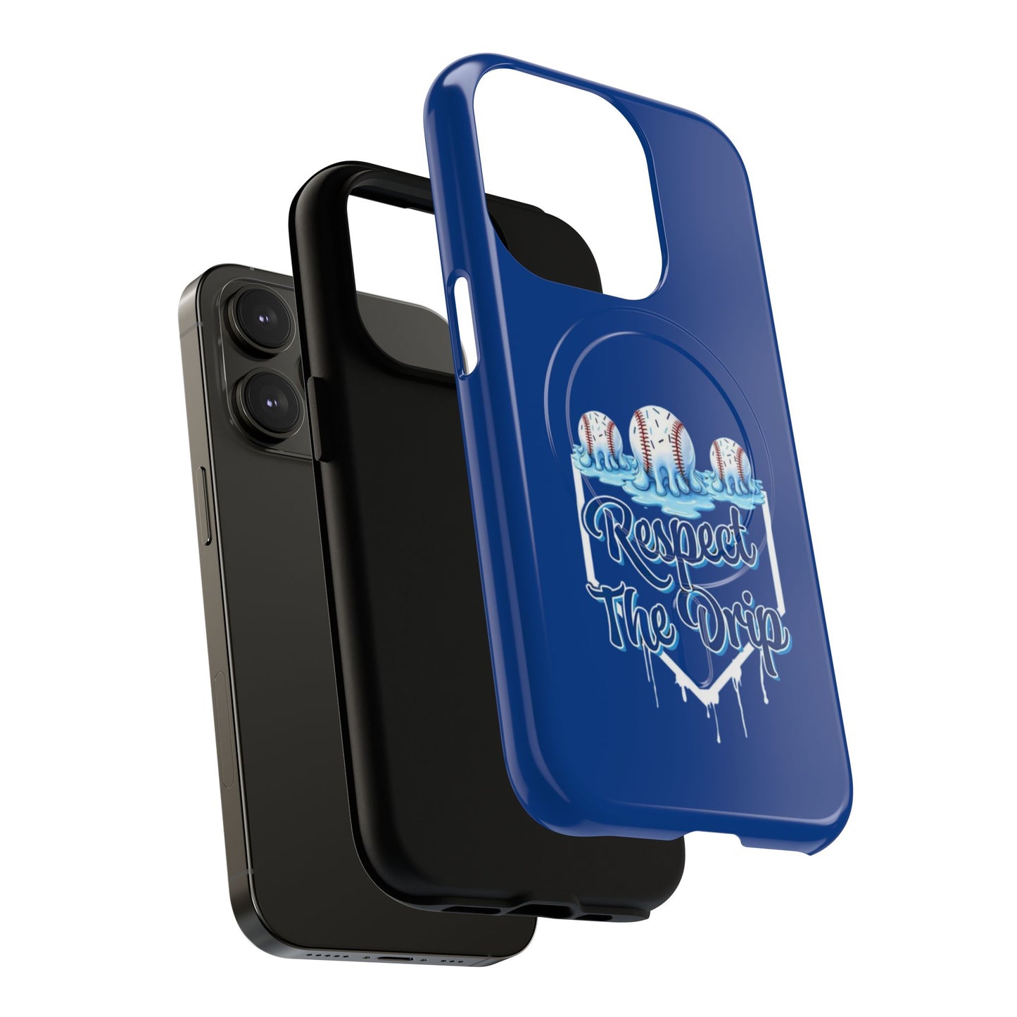 Tough Magnetic Phone Case - "Respect The Drip" Design, Stylish Protection, Gift for Phone Lovers, Cool Tech Accessory, Unique Birthday Gift