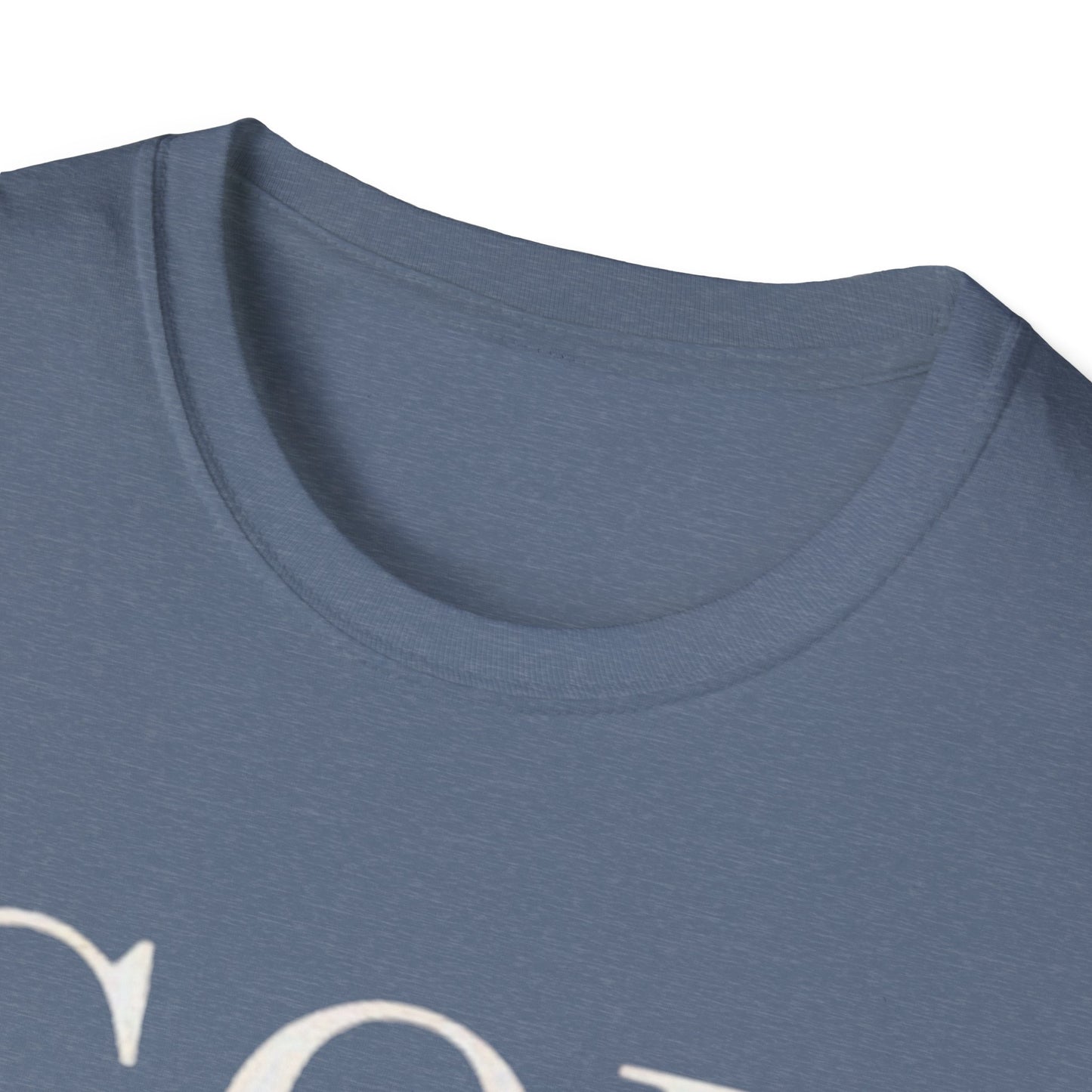 God Family Football Unisex Softstyle T-Shirt | Family Game Day Tee, Sporty Gift, Everyday Comfort, Fall Sportswear, Faith-Inspired Apparel