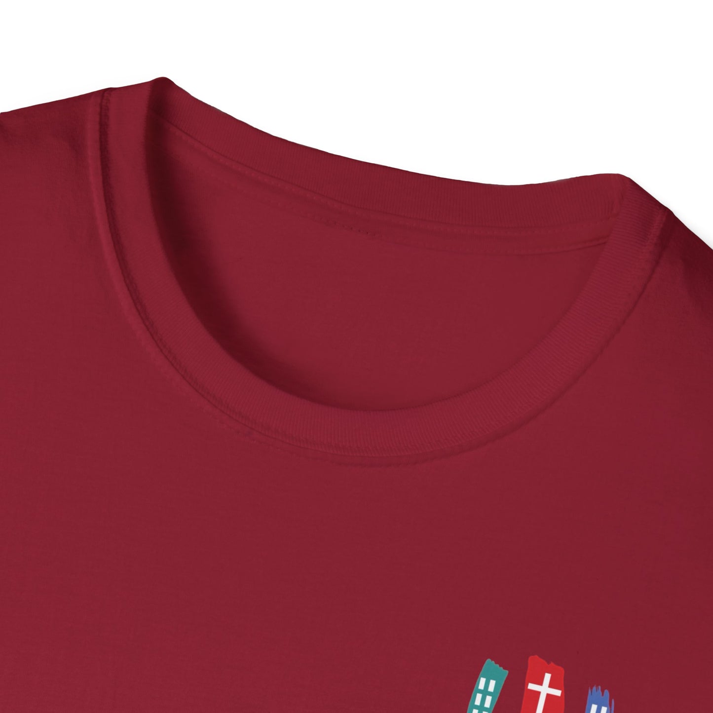 Christian Athelete T-Shirt, Inspirational Tee, Unisex Softstyle Shirt, Sports Motivational Top, Faith and Competition Apparel