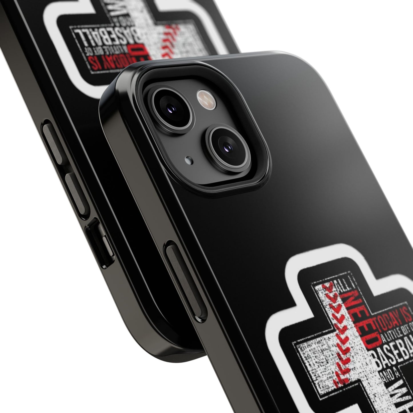 Baseball-themed Phone Case, Religious Cell Phone Cover, Impact-Resistant Case for Sports Lovers, Christian Gifts, Durable Mobile Accessory