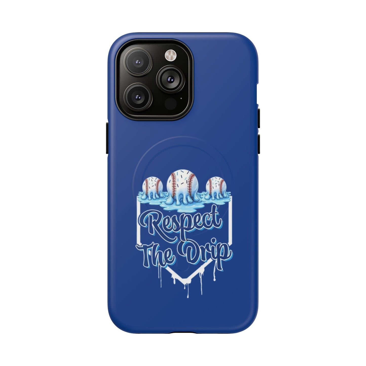 Tough Magnetic Phone Case - "Respect The Drip" Design, Stylish Protection, Gift for Phone Lovers, Cool Tech Accessory, Unique Birthday Gift