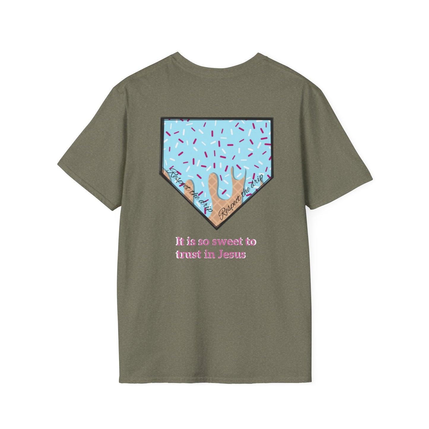 Faith-Inspired Unisex Softstyle T-Shirt - Perfect for Casual Wear, Gifts, Church, and Celebrations