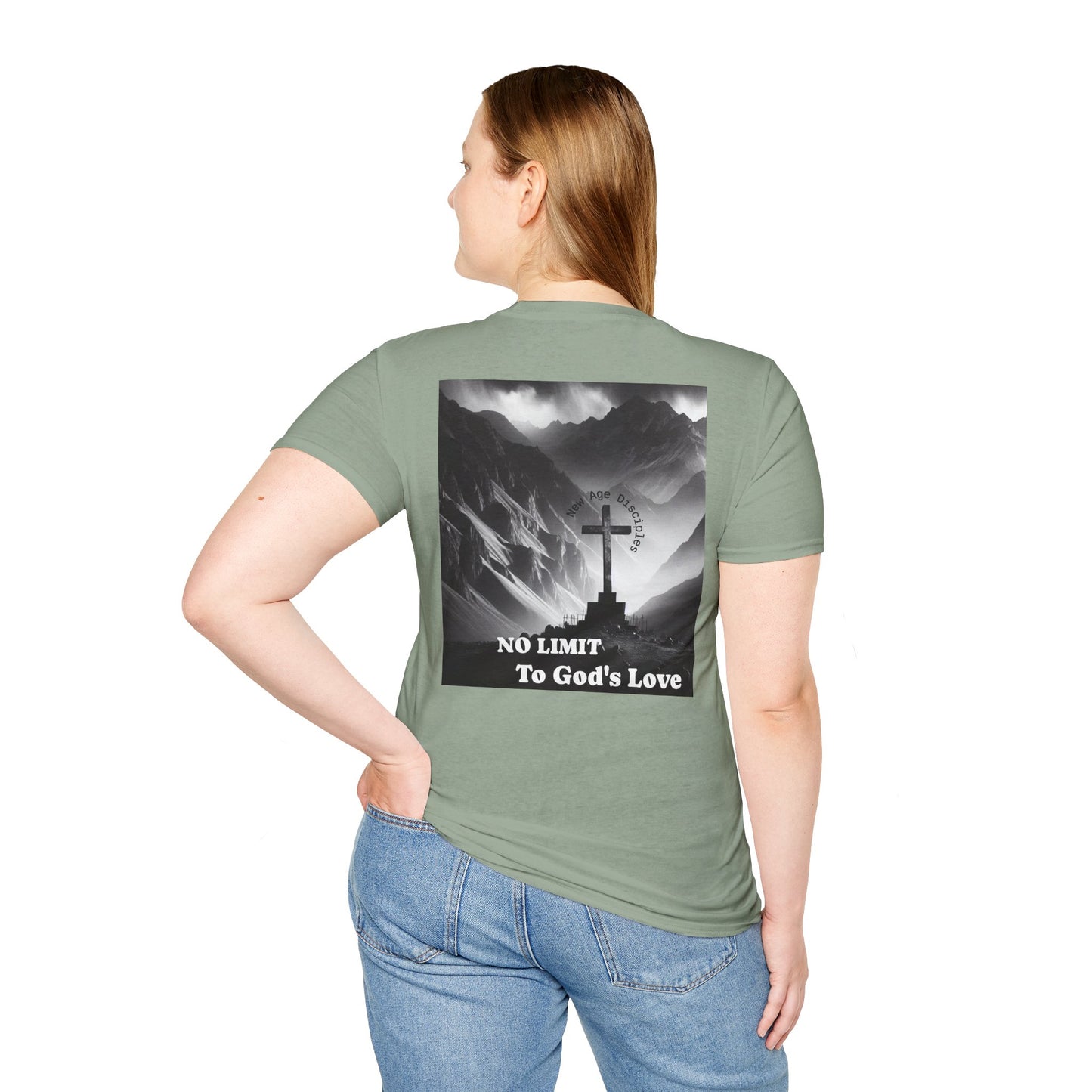 Inspirational Faith T-Shirt, Unisex Tee, Christian Apparel, Motivational Gift, God’s Love, Spiritual Clothing