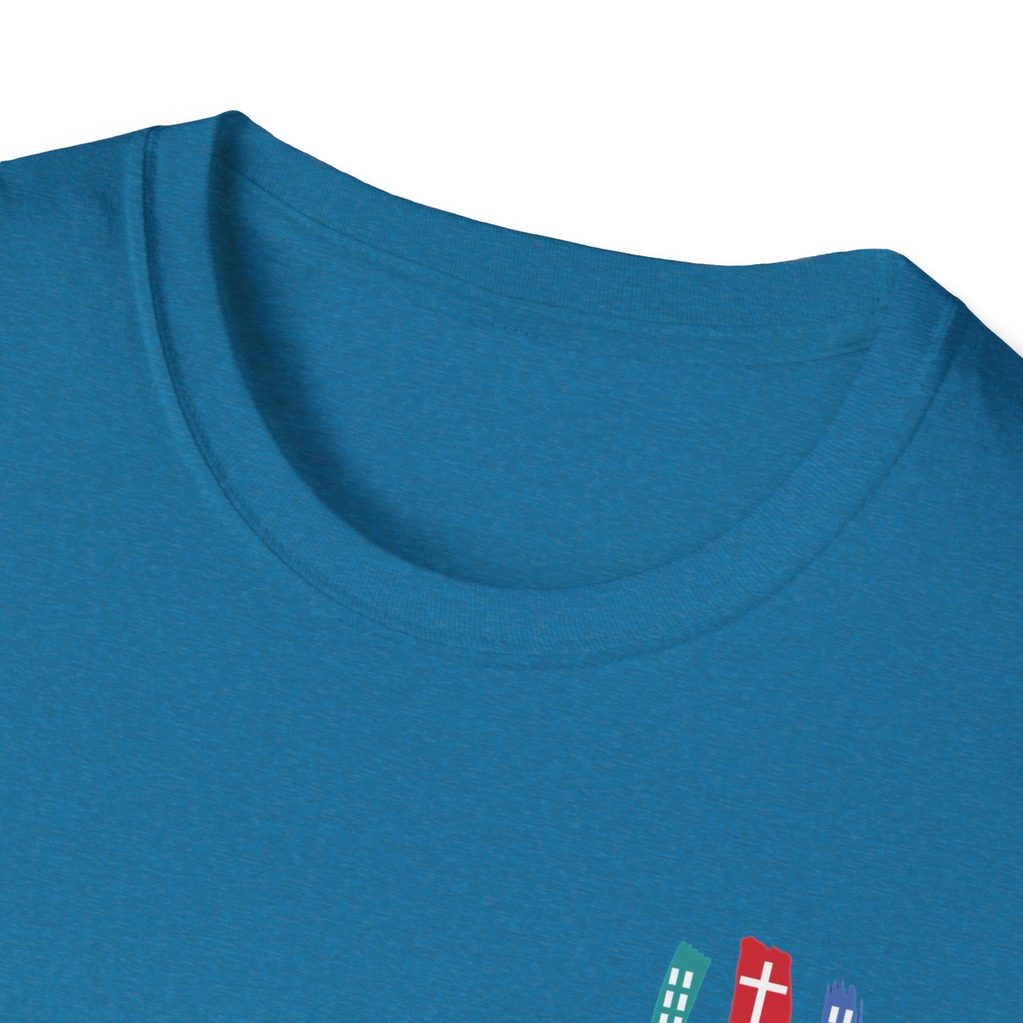 Baseball Heart T-Shirt | Unisex Softstyle Tee, Gift for Sports Lovers, Father's Day, Baseball Fans, Summer Style