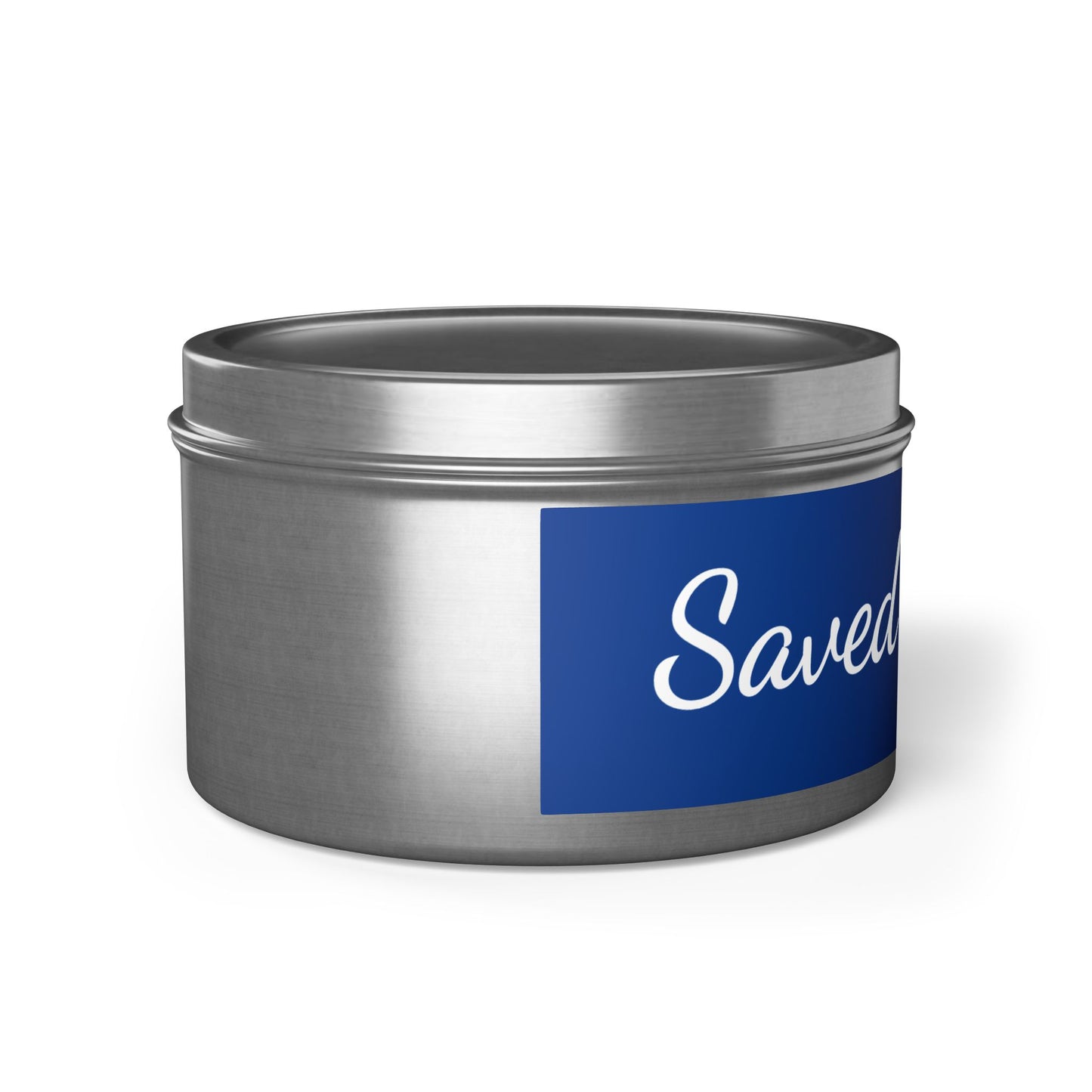 Tranquil Tin Candles – Saved By Grace, Relaxation Gifts, Home Fragrance, Self-Care Treats, Spiritual Wellness, Inspirational Decor