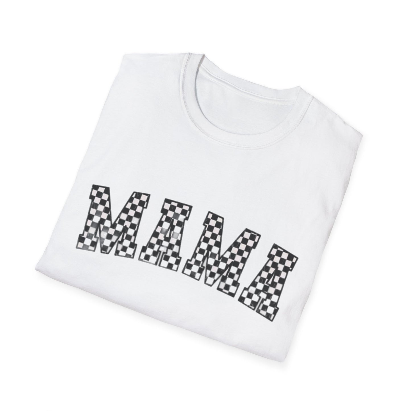 Stylish MAMA Unisex Softstyle T-Shirt, Gift for Moms, Mother's Day Gift, Casual Wear, Family Outing